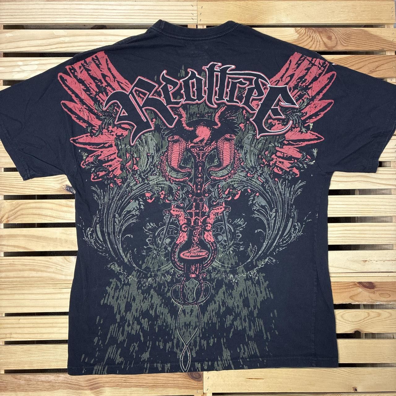Realtree Realtree Black Y2K Tapout-Style Tee Size XL Size US XL / EU 56 / 4 - 2 Thumbnail