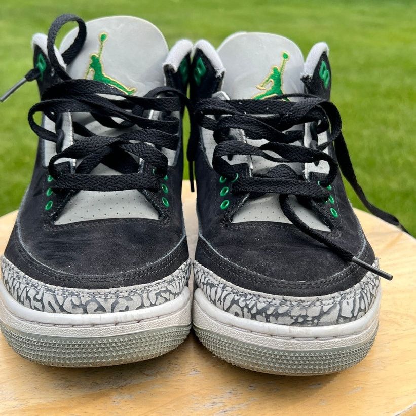 Jordan Brand × Nike Nike Air Jordan 3 Retro Pine Green Men's Shoes - Size 7 Size US 7 / EU 40 - 5 Thumbnail