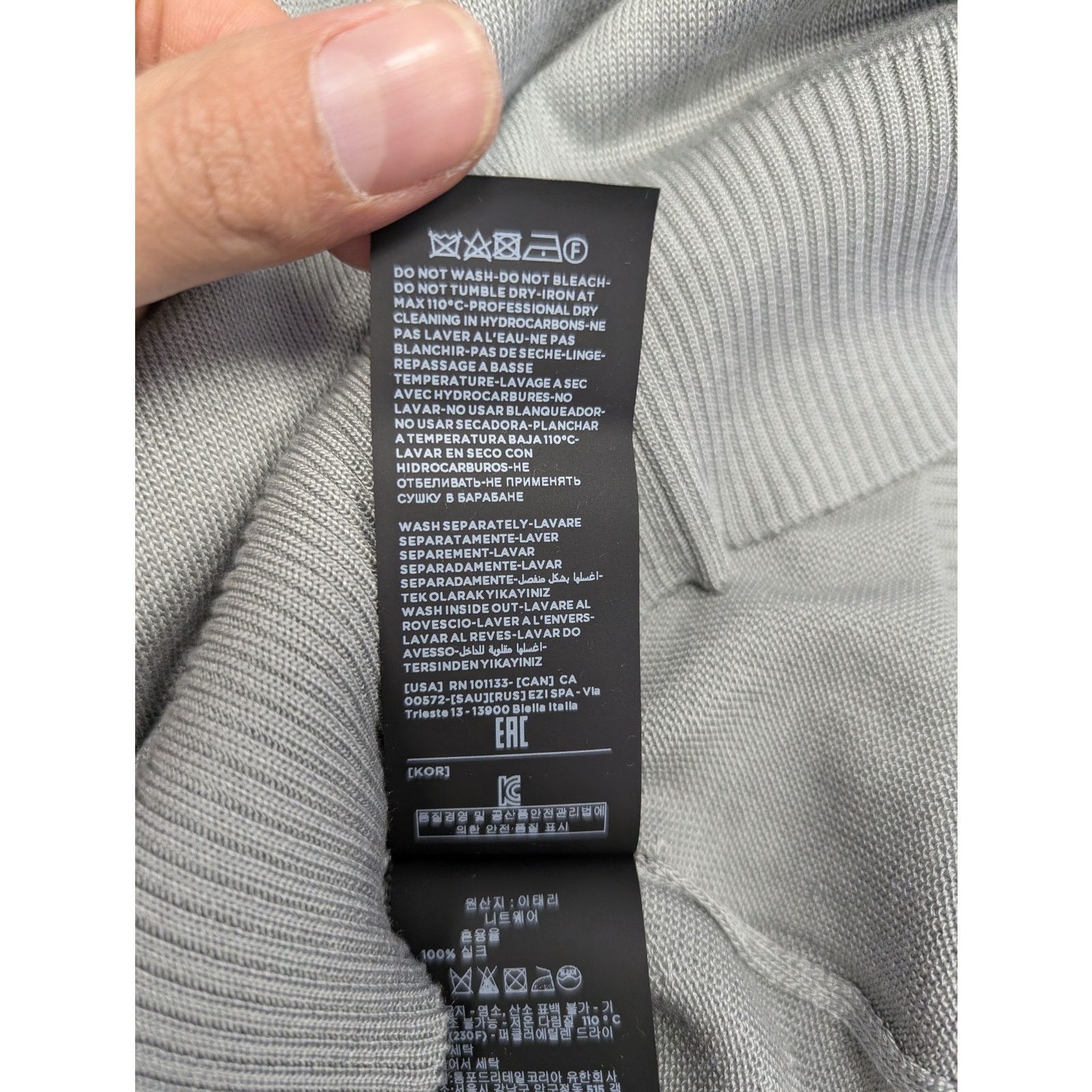 Tom Ford o1rshd1 Knitwear Crewneck Sweatshirt in Grey Size US L / EU 52-54 / 3 - 13 Thumbnail