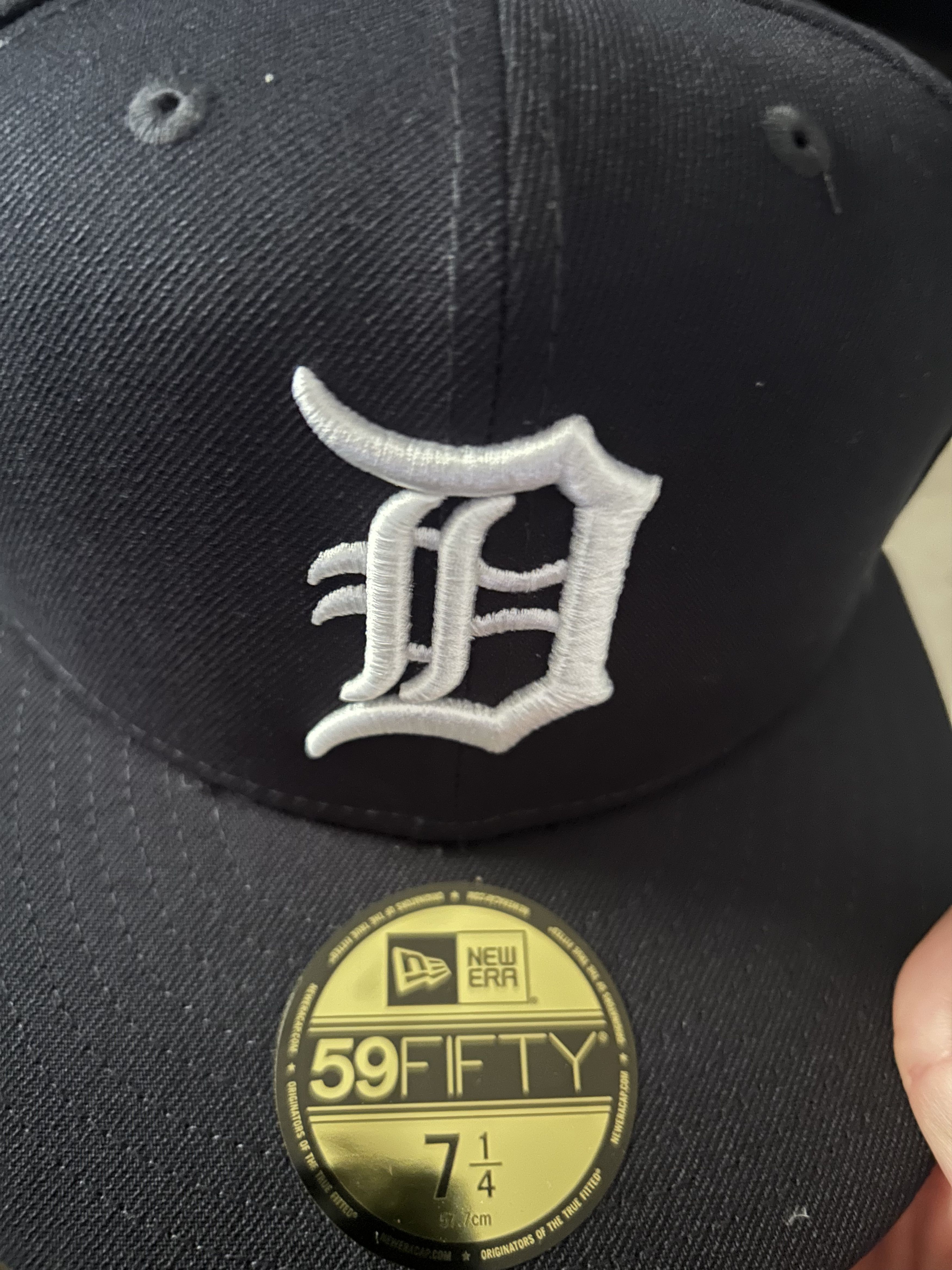 New Era New Era Detroit Tigers Navy 59fifty Baseball Cap 7 1/4 58cm Size ONE SIZE - 5 Thumbnail