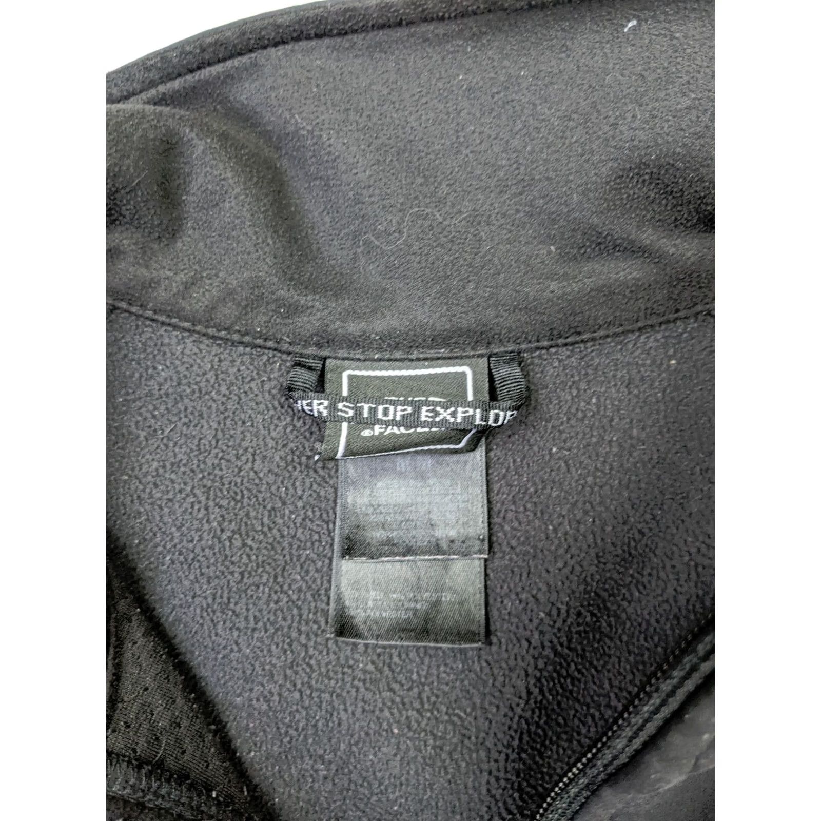 Eddie Bauer Eddie Bauer Apex Barrier Softshell Womens M Black Full Zip Hooded Jacket Size M / US 6-8 / IT 42-44 - 5 Thumbnail
