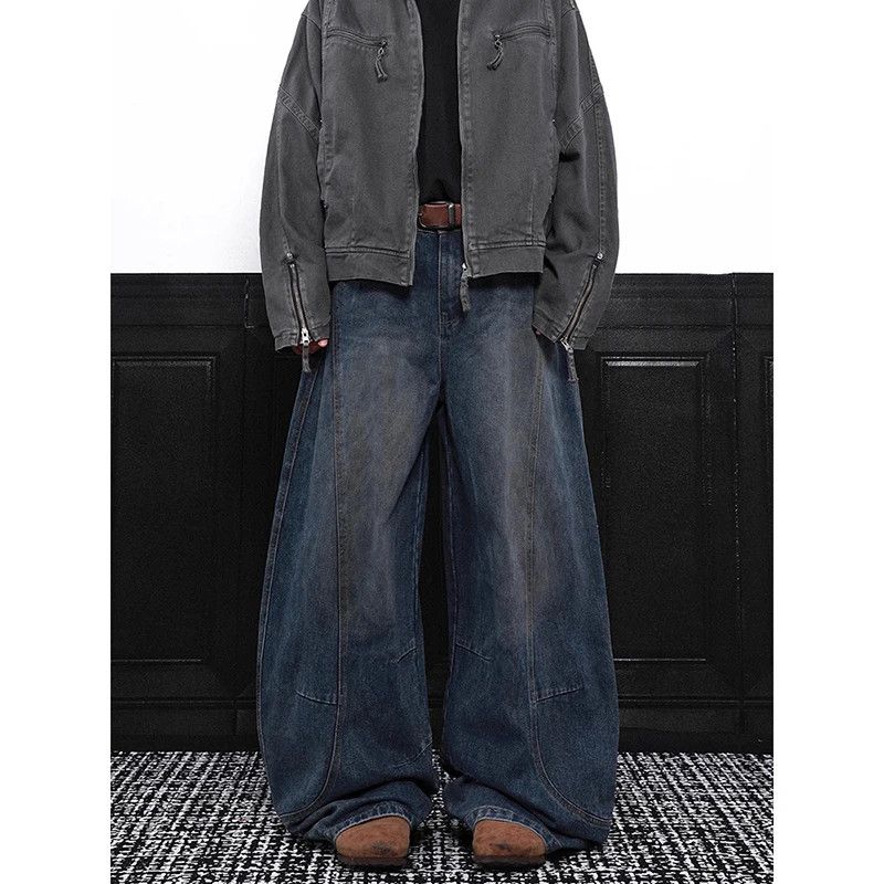 Japanese Brand × Vintage Baggy Aesthetic Jeans Japanese Size US 32 / EU 48 - 1 Thumbnail