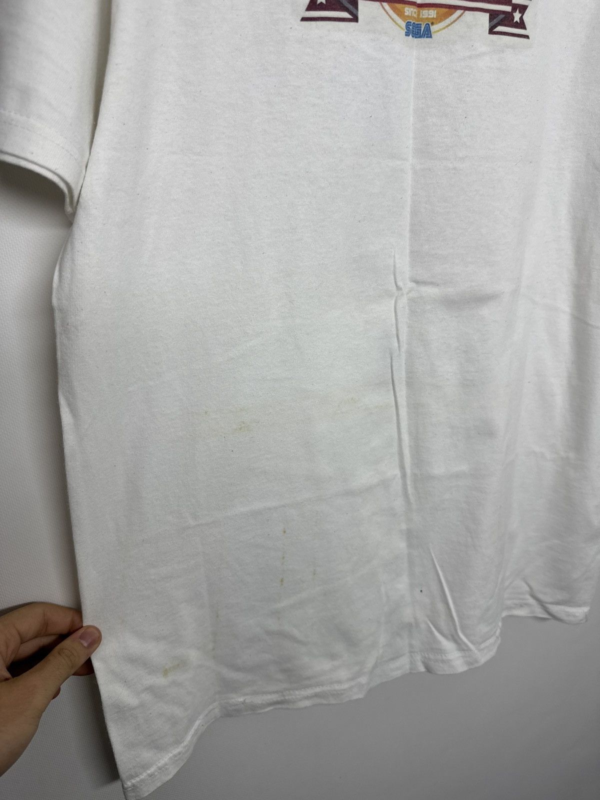 Fruit Of The Loom VINTAGE SONIC THE HEDGEHOG GRAPHIC TEE Size US L / EU 52-54 / 3 - 12 Thumbnail