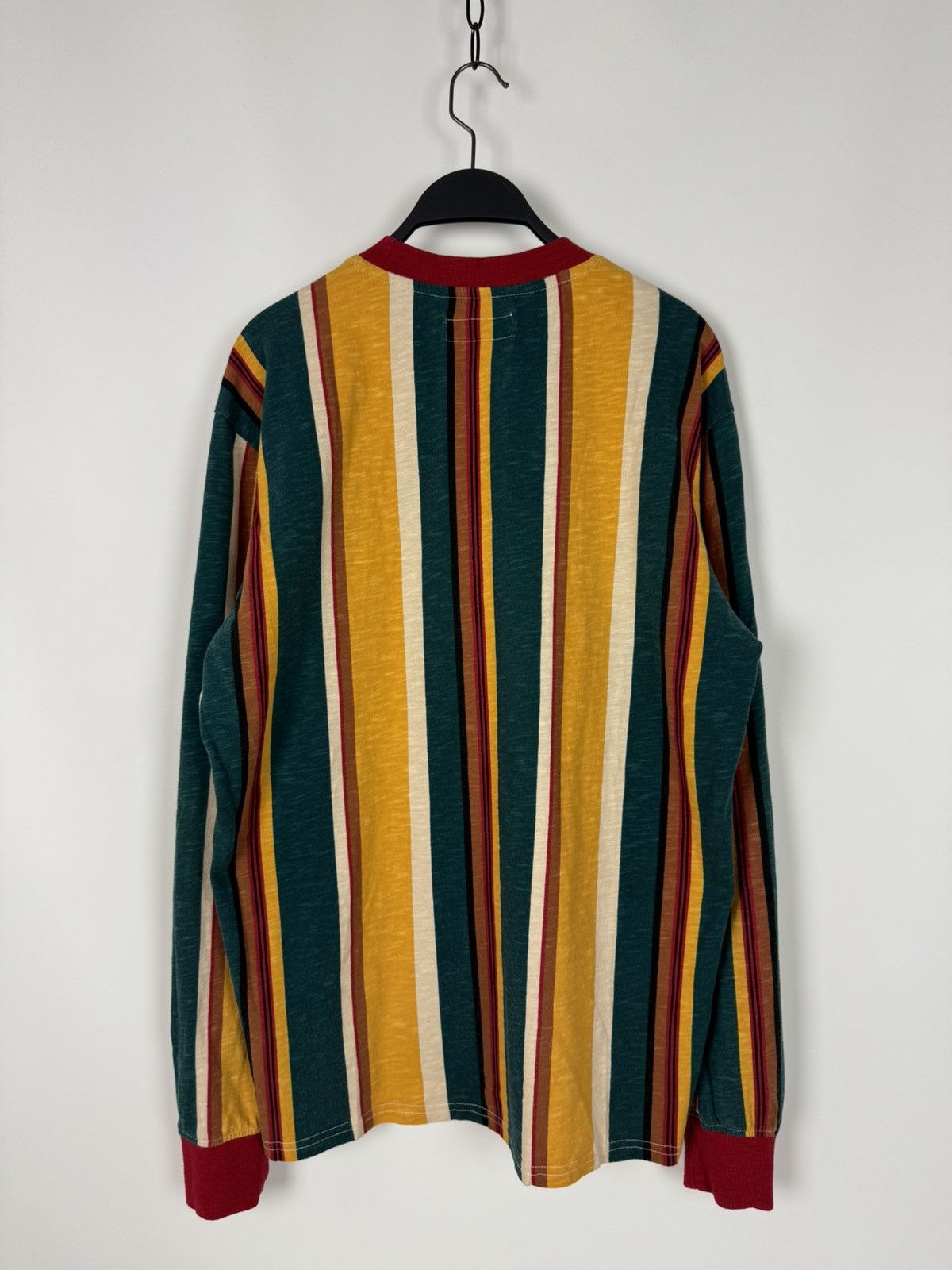 Guess Guess Originals Los Angeles Striped L/S T-Shirt Size US M / EU 48-50 / 2 - 7 Thumbnail