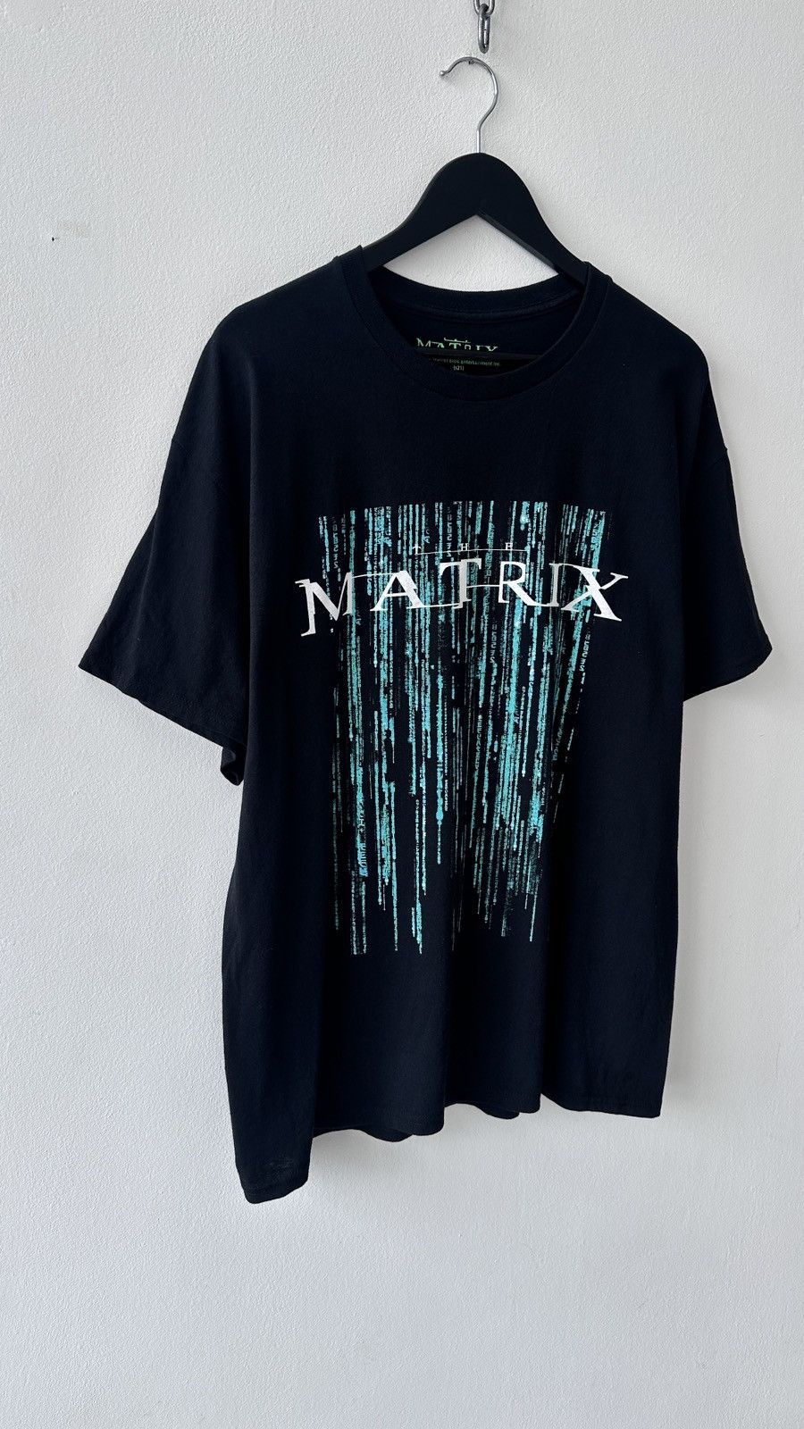 Other The Matrix Glitch Digital Rain Graphic Tee Shirt Y2K Movie Size US L / EU 52-54 / 3 - 2 Thumbnail