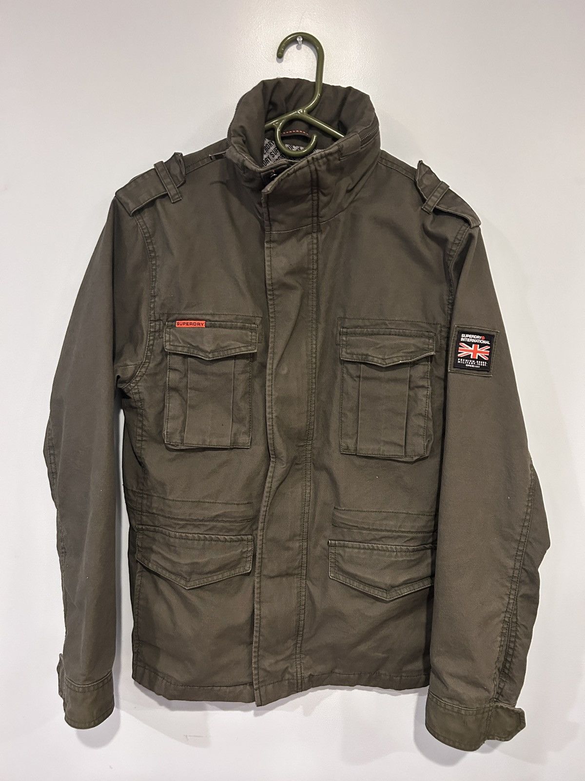 Superdry (LAST DROP❗️) Rookie Military Jacket (Light Olive
