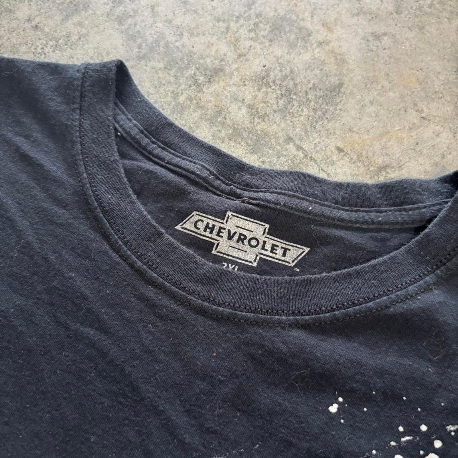 Affliction × Vintage × Volcom Vintage Y2K Chevrolet Affliction Style Baggy T-shirt Size US XXL / EU 58 / 5 - 3 Thumbnail