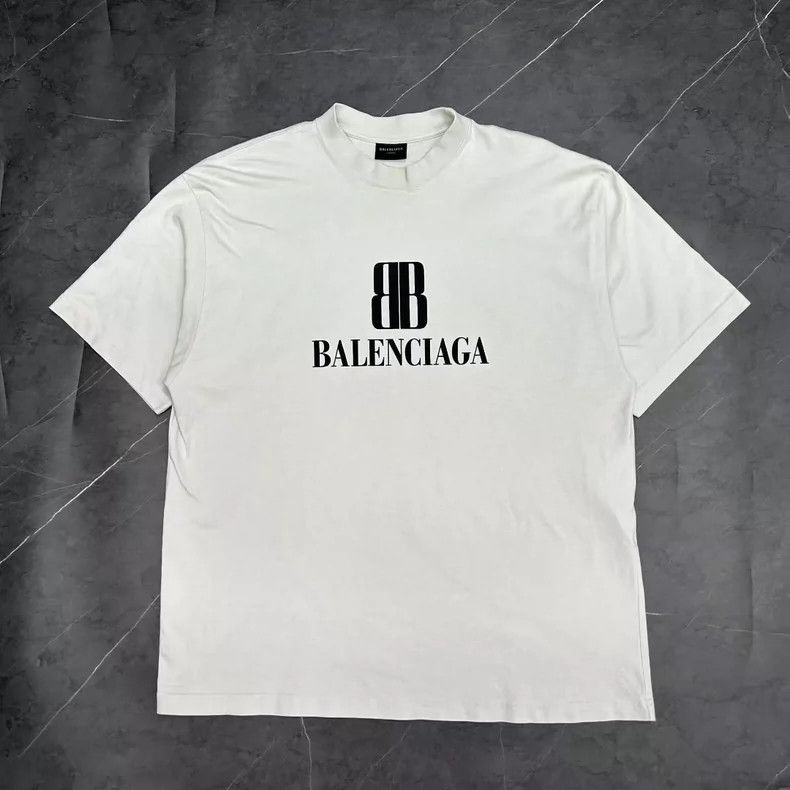 Balenciaga Balenciaga Double B letter LOGO short sleeve Size US M / EU 48-50 / 2 - 1 Thumbnail