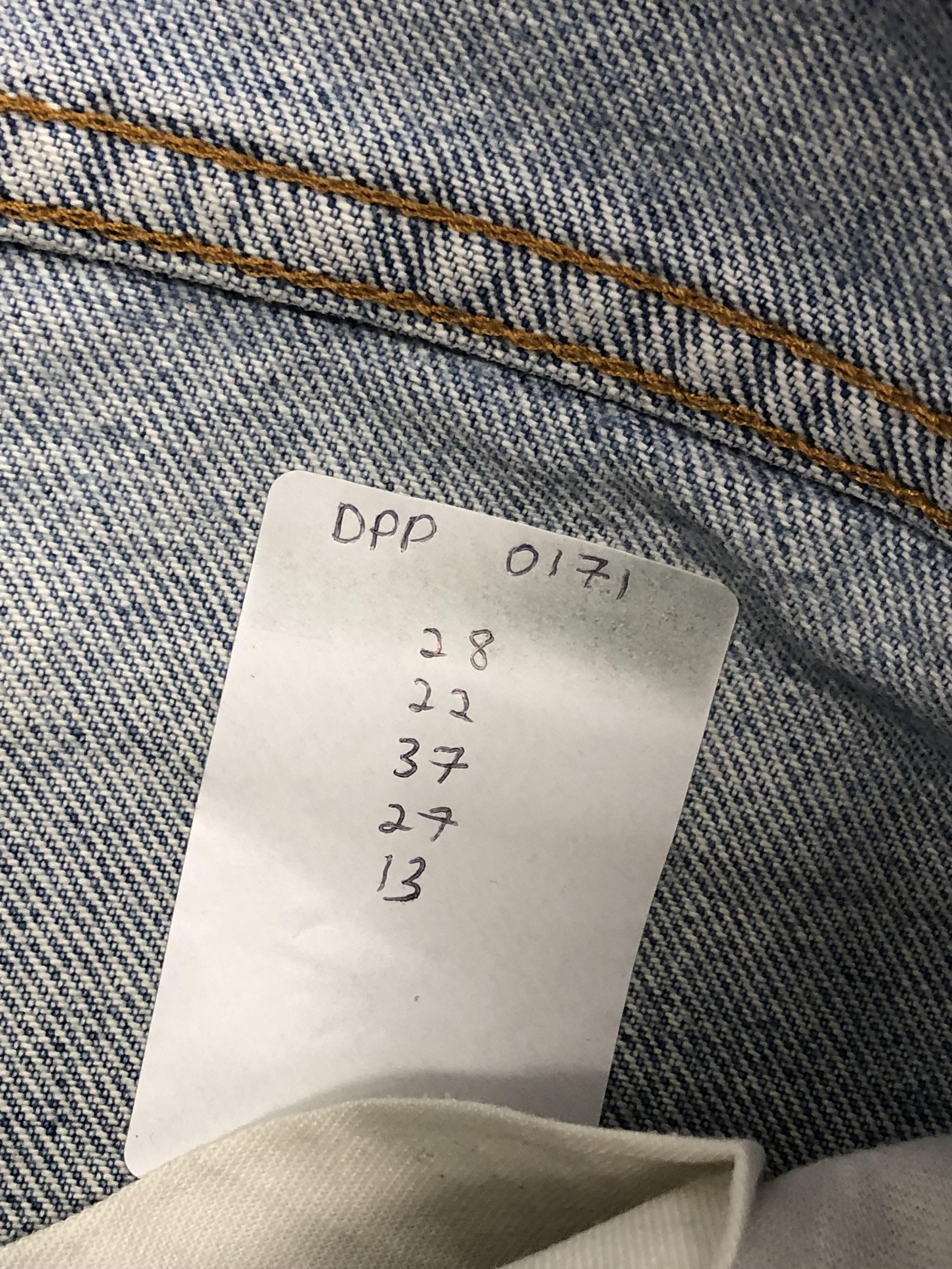 Levi's Vintage Levis Stained Light Washed Jeans DPP0171 Size US 28 / EU 44 - 11 Thumbnail