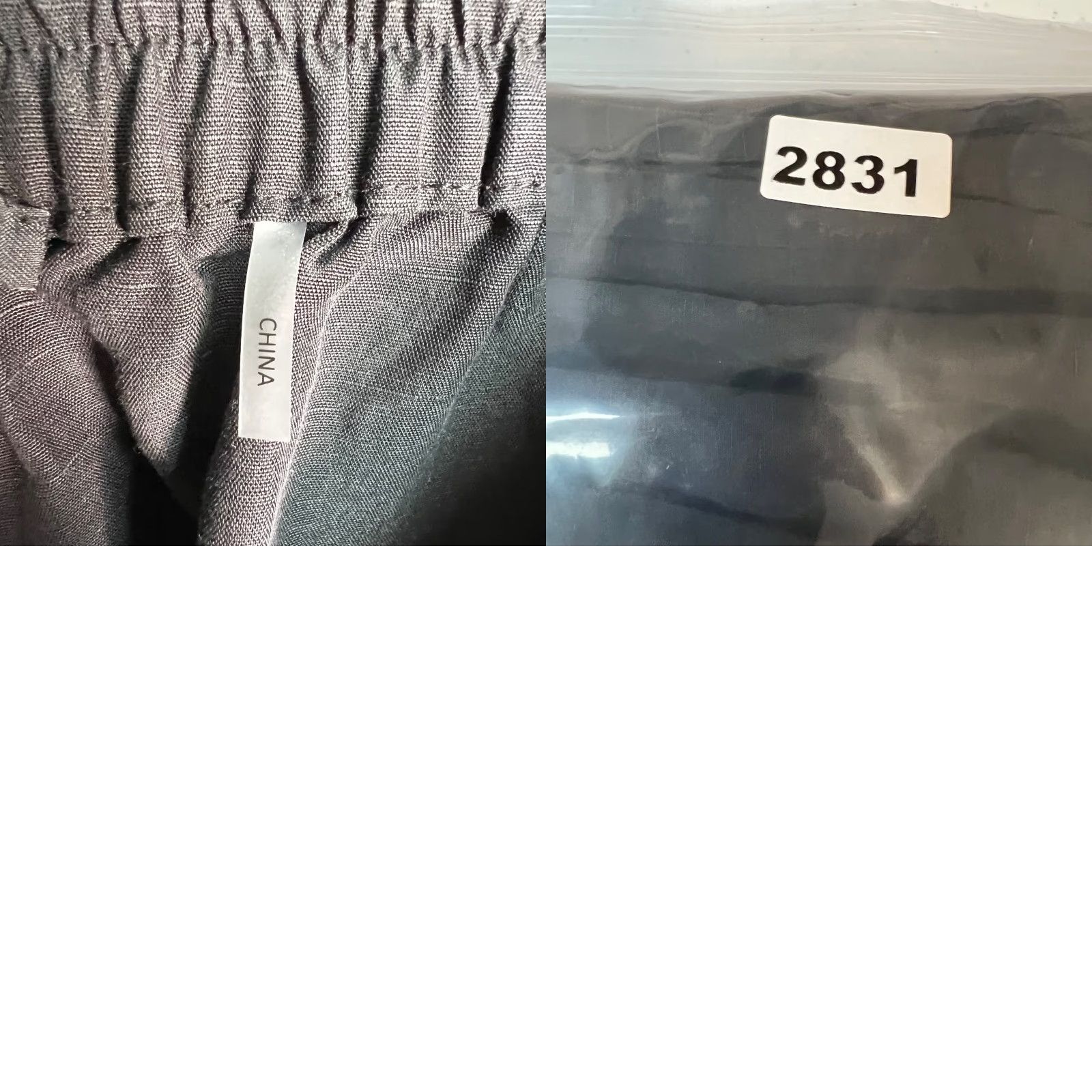 KOBI HALPERIN Kobi Halperin Womens Pants Wide-Leg Linen-Blend Black Medium Cropped High Rise Inseam 26 in Size 32" / US 10 / IT 46 - 9 Thumbnail
