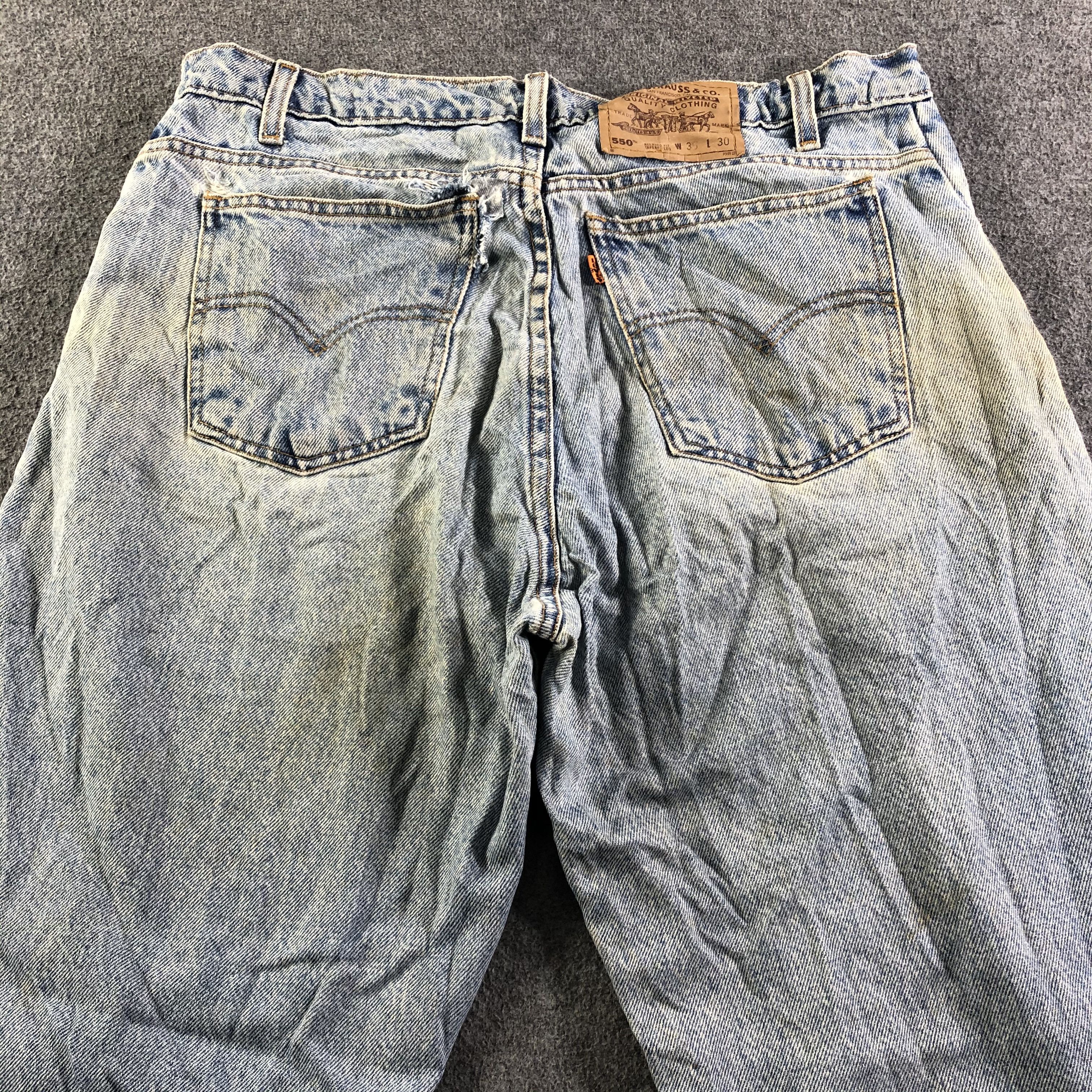 Levi's Vintage 90s Levis 550 Jeans-J3965 Size US 35 - 4 Thumbnail