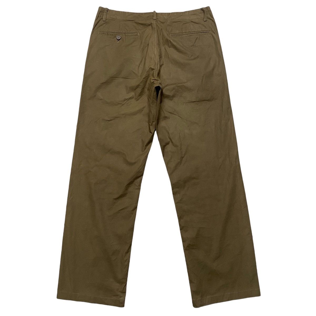 Yohji Yamamoto A.A.R Yohji Yamamoto Chinos Pant Brown Size US 31 - 1 Thumbnail