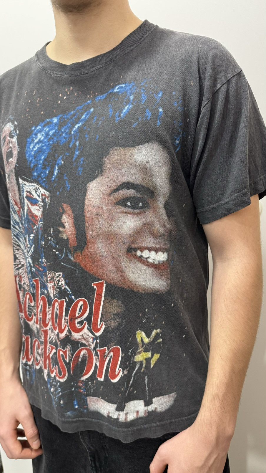 Band Tees × Michael Jackson × Vintage Michael Jackson 90s vintage rare Size US M / EU 48-50 / 2 - 3 Thumbnail