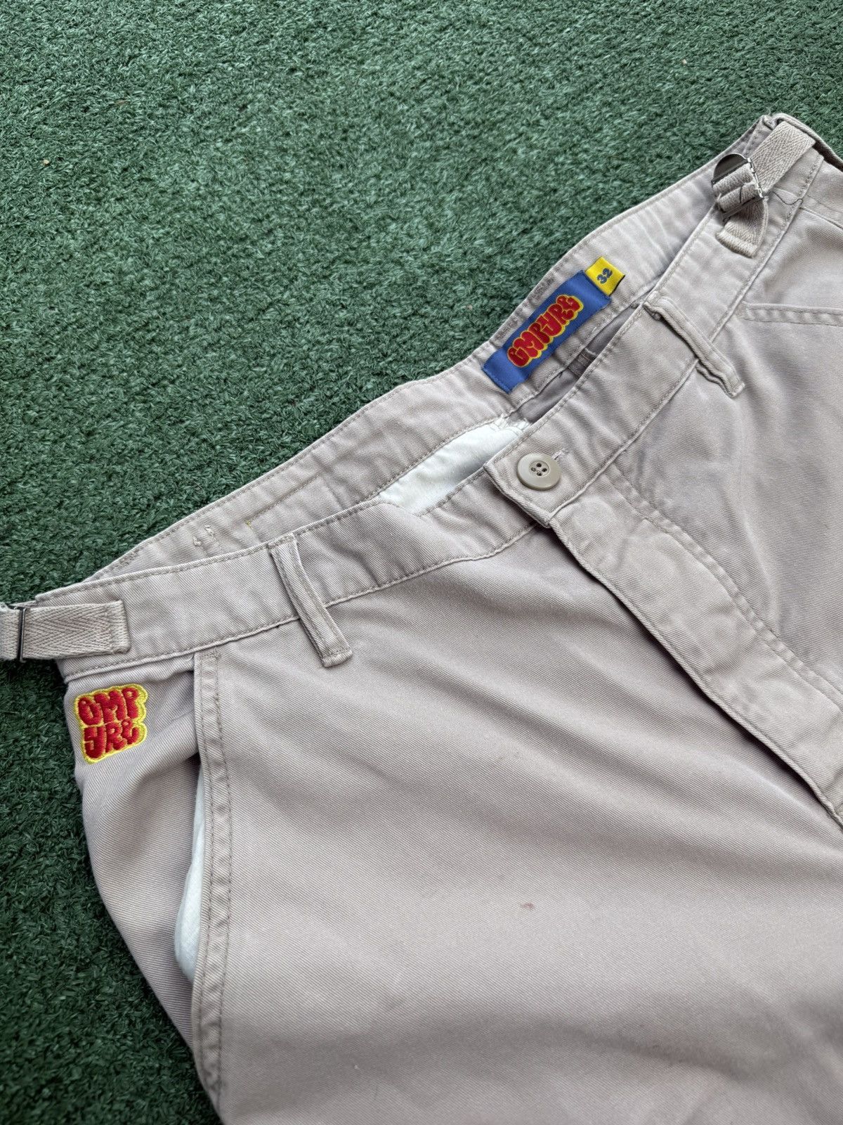Empyre Cream and tan cargo pants Size US 32 / EU 48 - 4 Thumbnail