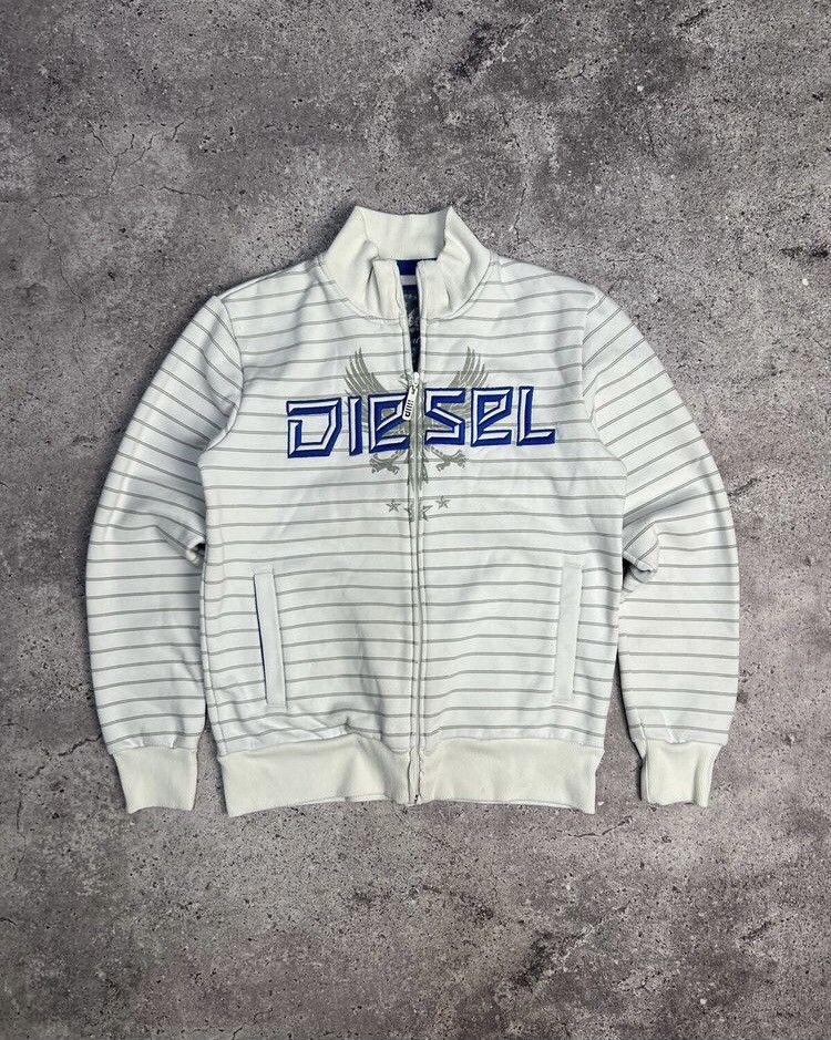 Diesel Vintage Big Logo Diesel Zip-hoodie Y2K Swetshirt Size US L / EU 52-54 / 3 - 1 Thumbnail
