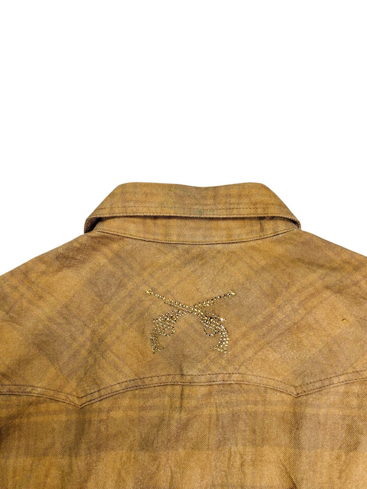 roarguns 2000s Roarguns - Double Pistols Western Cowboy Button Shirt Size US S / EU 44-46 / 1 - 3 Thumbnail