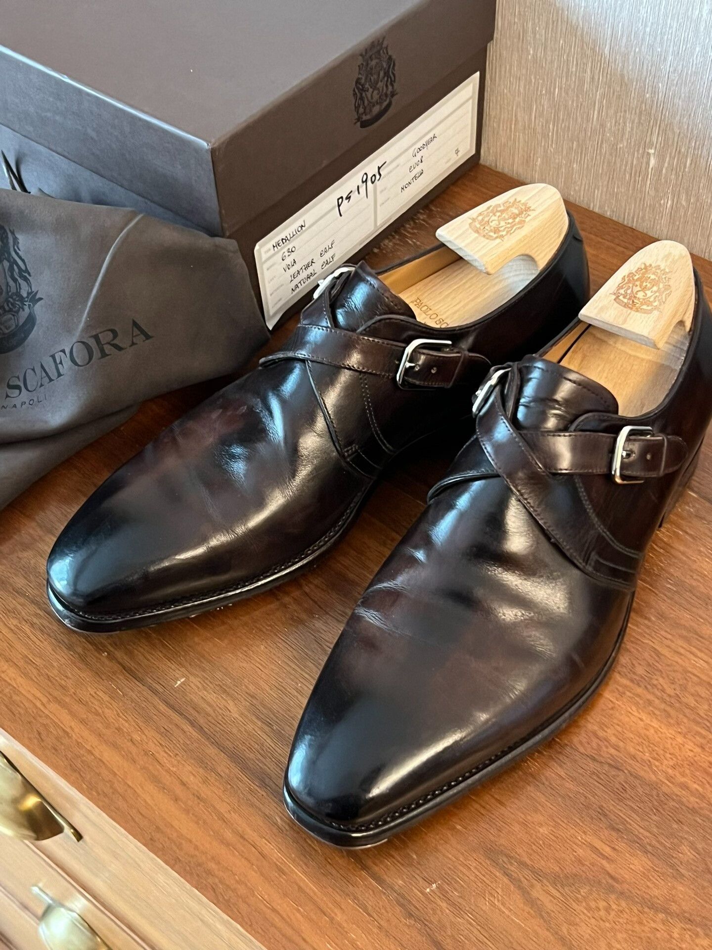 Other Paolo Scafora Monk Shoes Size US 9 / EU 42 - 1 Thumbnail