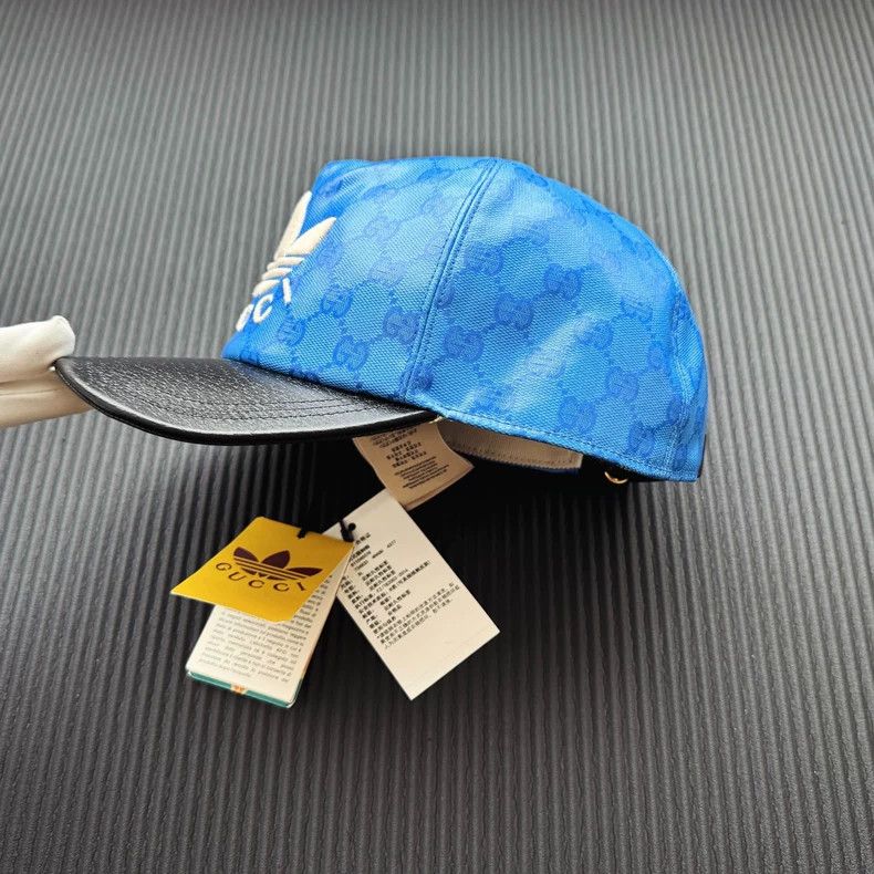 Gucci Gucci SizeXL Full-print old flower sewing hat Size ONE SIZE - 2 Thumbnail