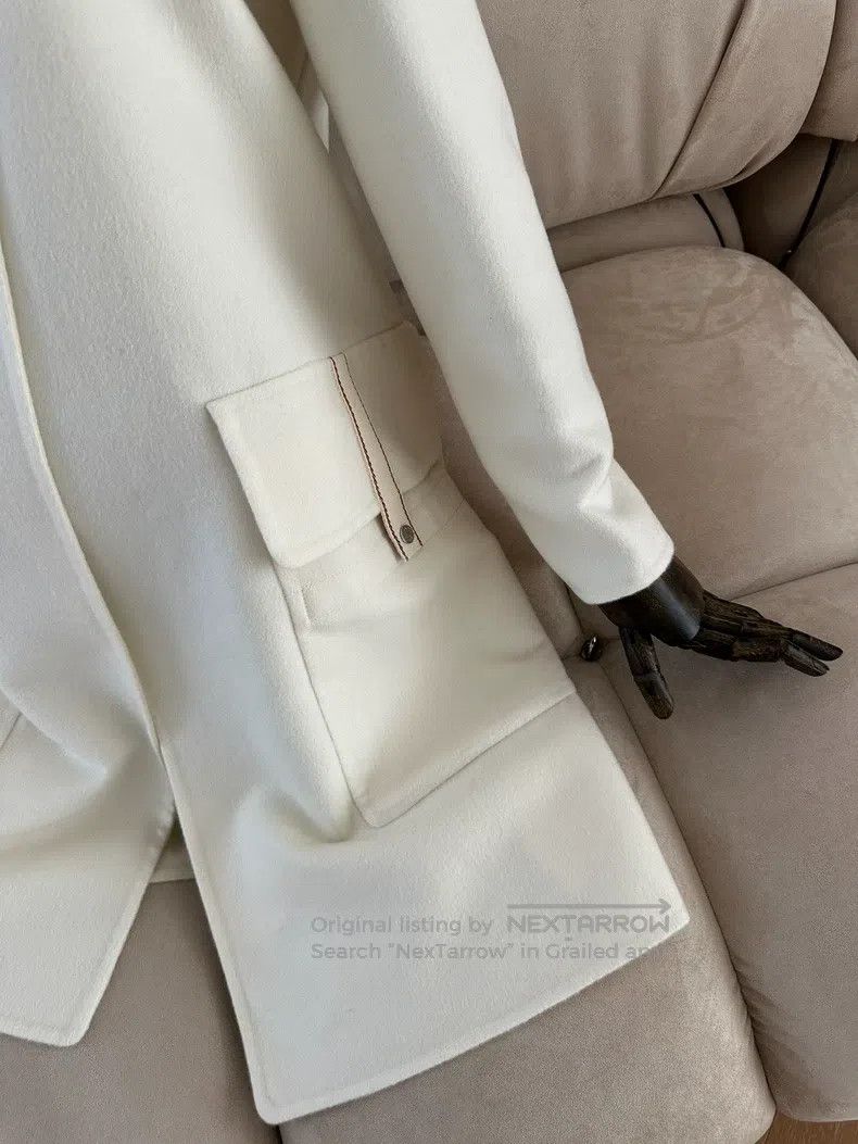 Other Hermes FW20 Solid Color Casual Waist Long Sleeve Coat, Mil Size 4XL / US 24-26 - 5 Thumbnail
