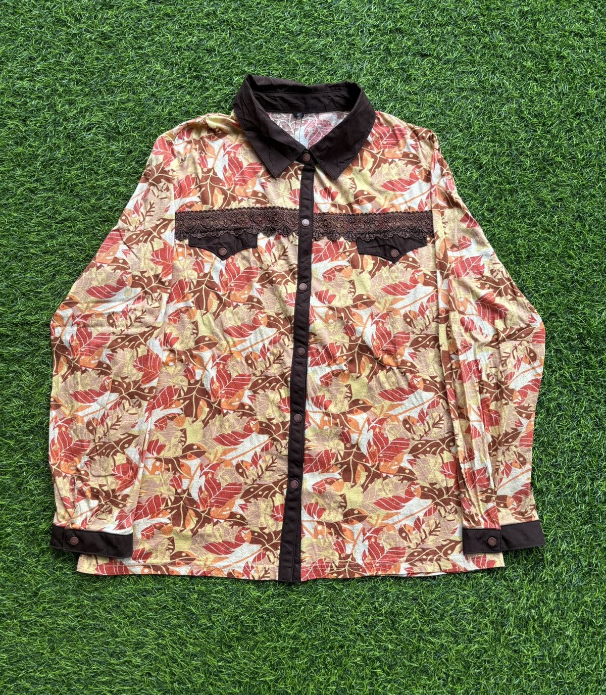 Vintage Vintage Chanel Floral Unisex Shirt Size US M / EU 48-50 / 2 - 1 Thumbnail
