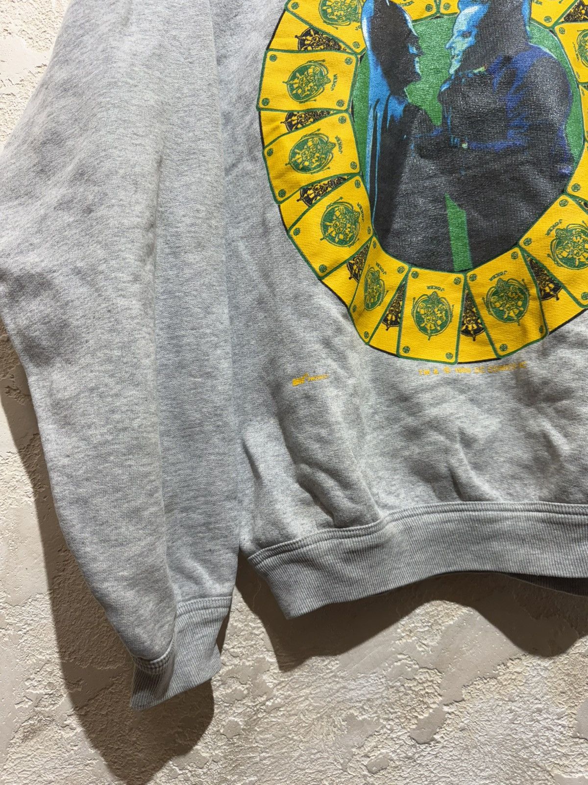 Vintage Vintage Sweatshirt 90s Batman & Joker Big Logo Made In Italy Size US L / EU 52-54 / 3 - 2 Thumbnail