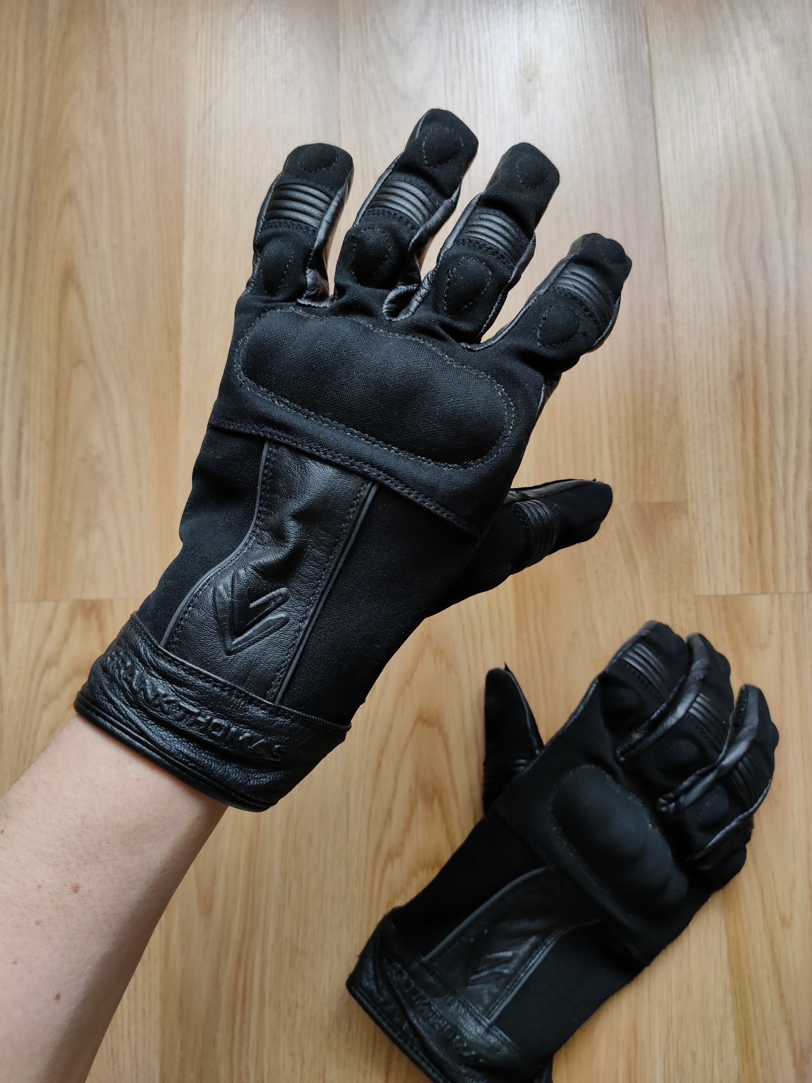 Alpinestars 🔥Frank Thomas Motorcycle Leather Gloves XL Size ONE SIZE - 10 Thumbnail