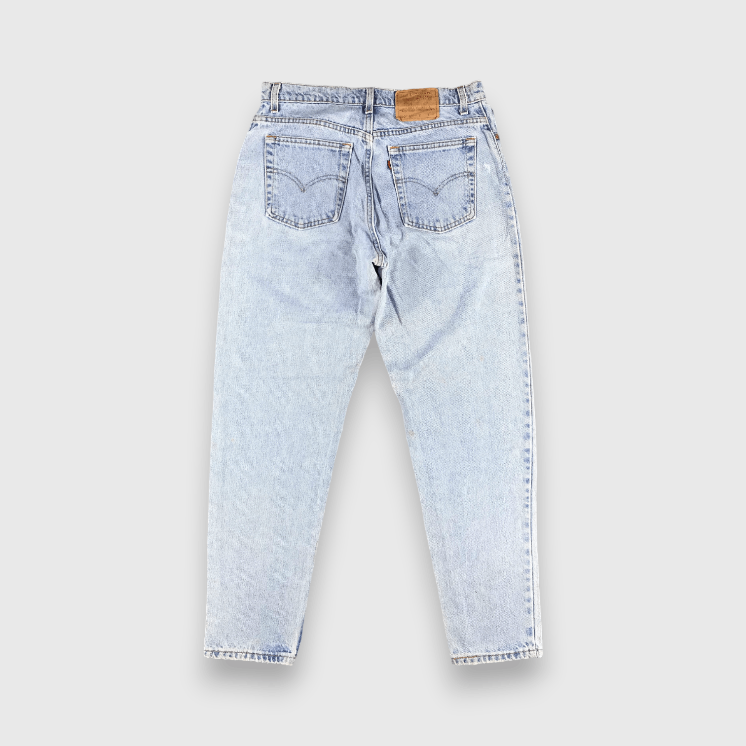 Levi's 90s Vintage Blue Wash Levis 550 Jeans-J1465 Size US 34 / EU 50 - 2 Thumbnail