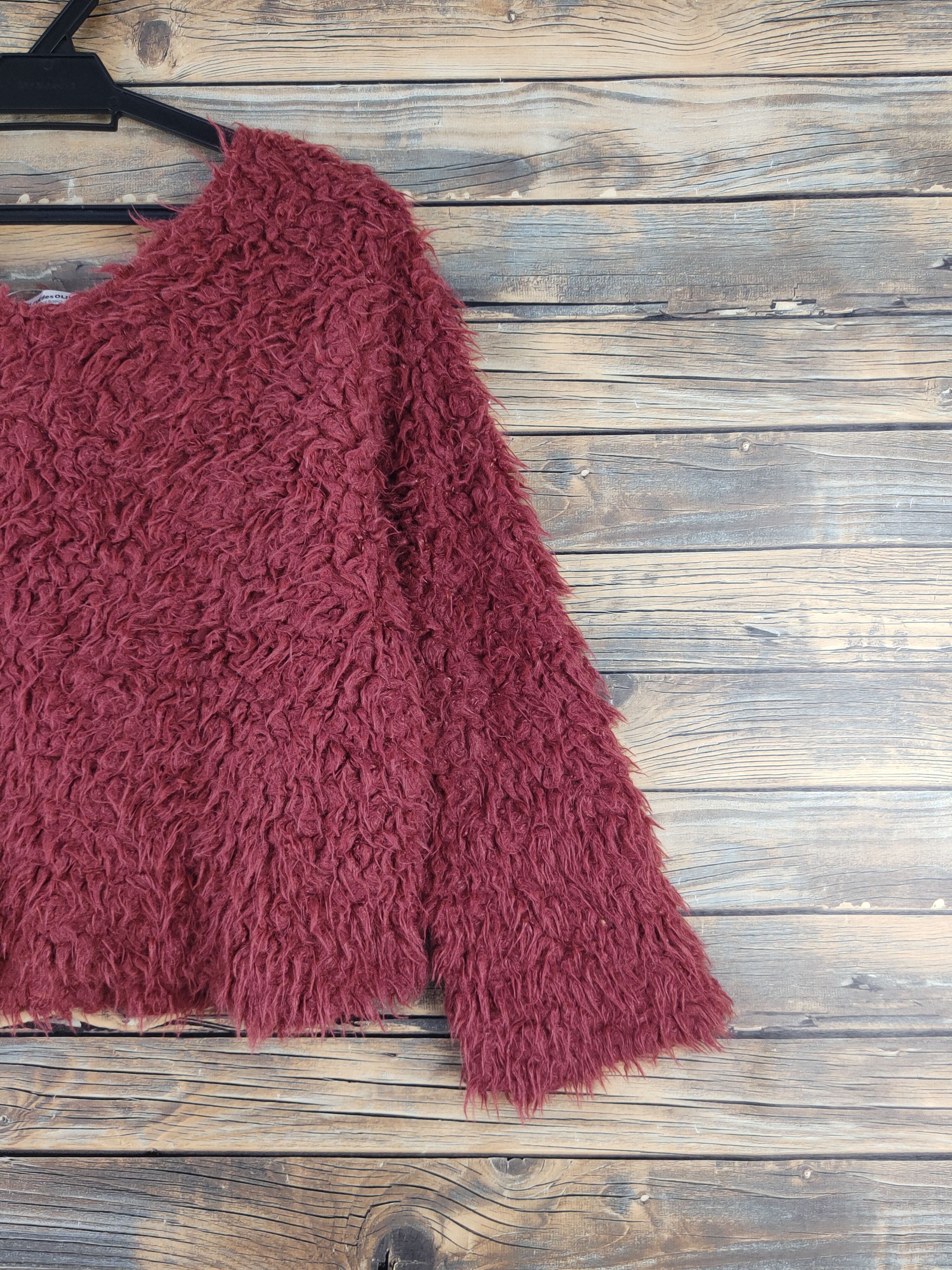 Japanese Brand Olive ded Olive Brown Shag Shaggy Fir Mohair Knitwear#W21 74 Size S / US 4 / IT 40 - 5 Thumbnail