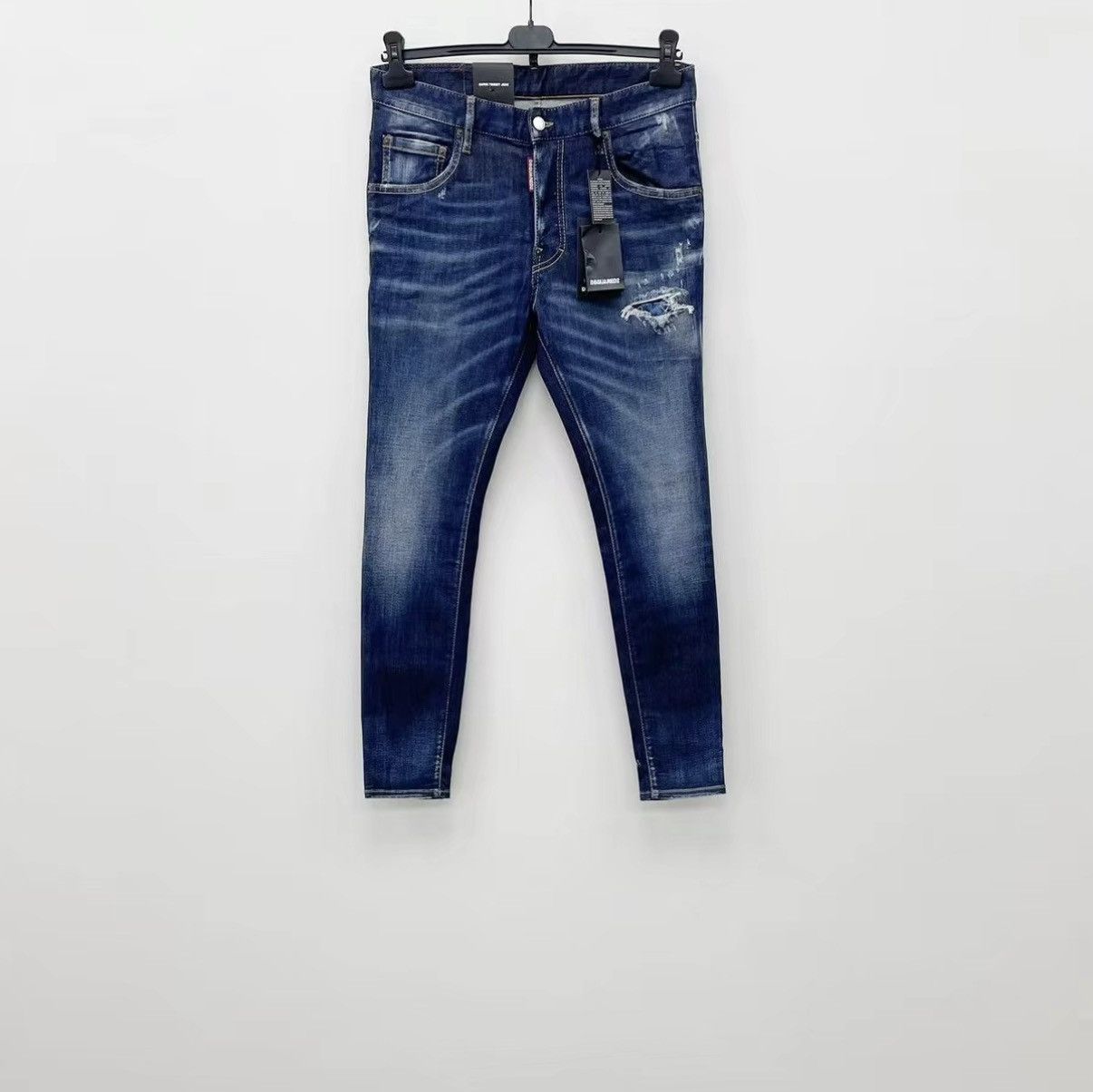 Dsquared2 DSQUARED2 (D2) Stretch Washed Slim Jeans J30 Size US 28 / EU 44 - 1 Thumbnail