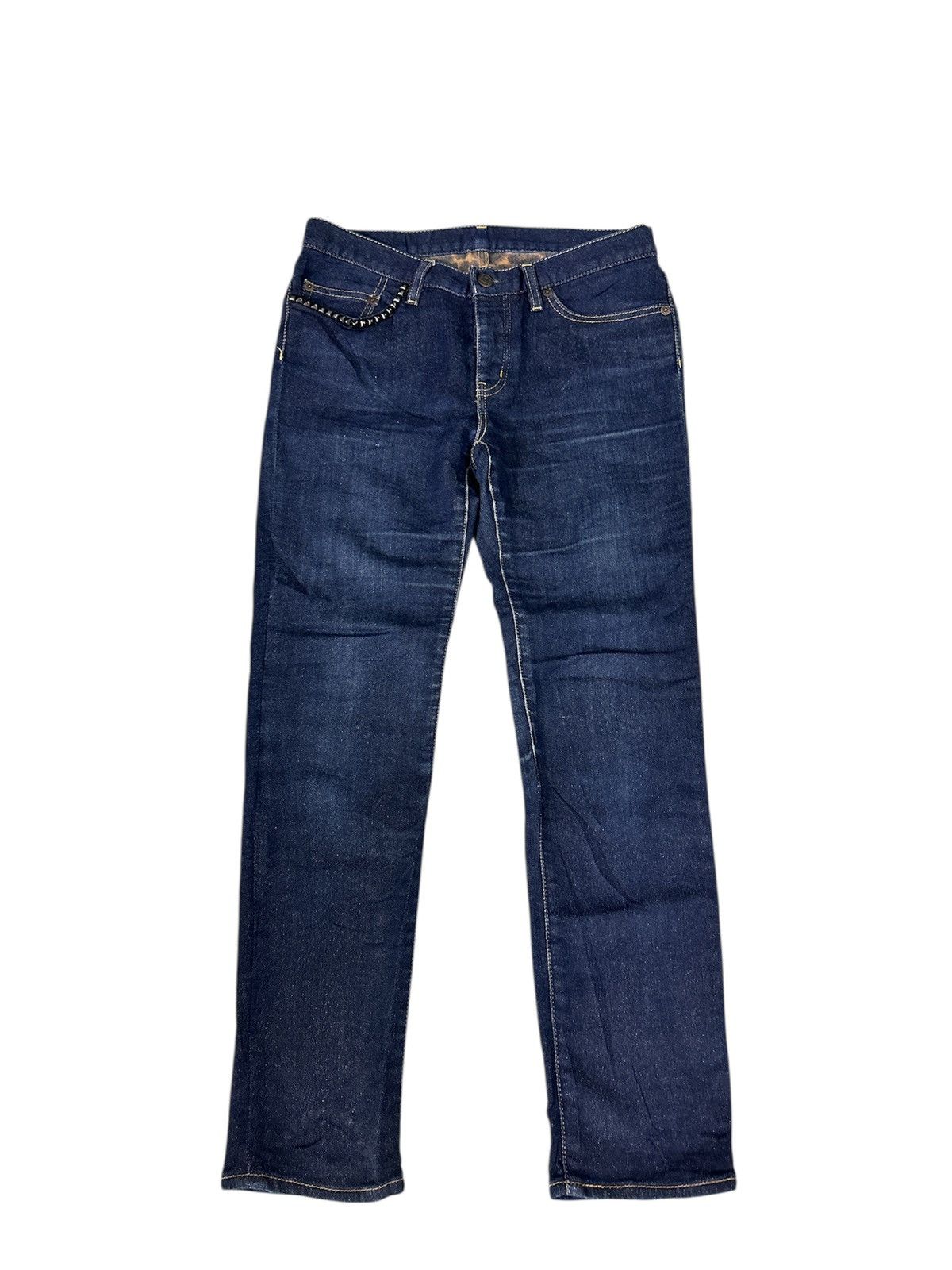 Hysteric Glamour Hysteric Glamour Studded Jeans Leopard Style Goa Lgb Y2K Size US 31 - 2 Thumbnail