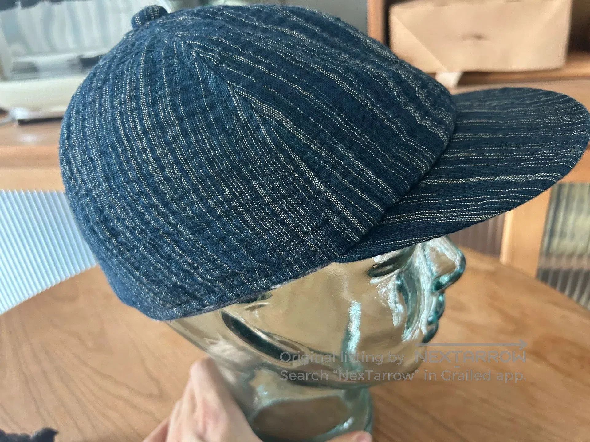Porter Classic porter classic sashiko short-brim hat. Size ONE SIZE - 2 Thumbnail