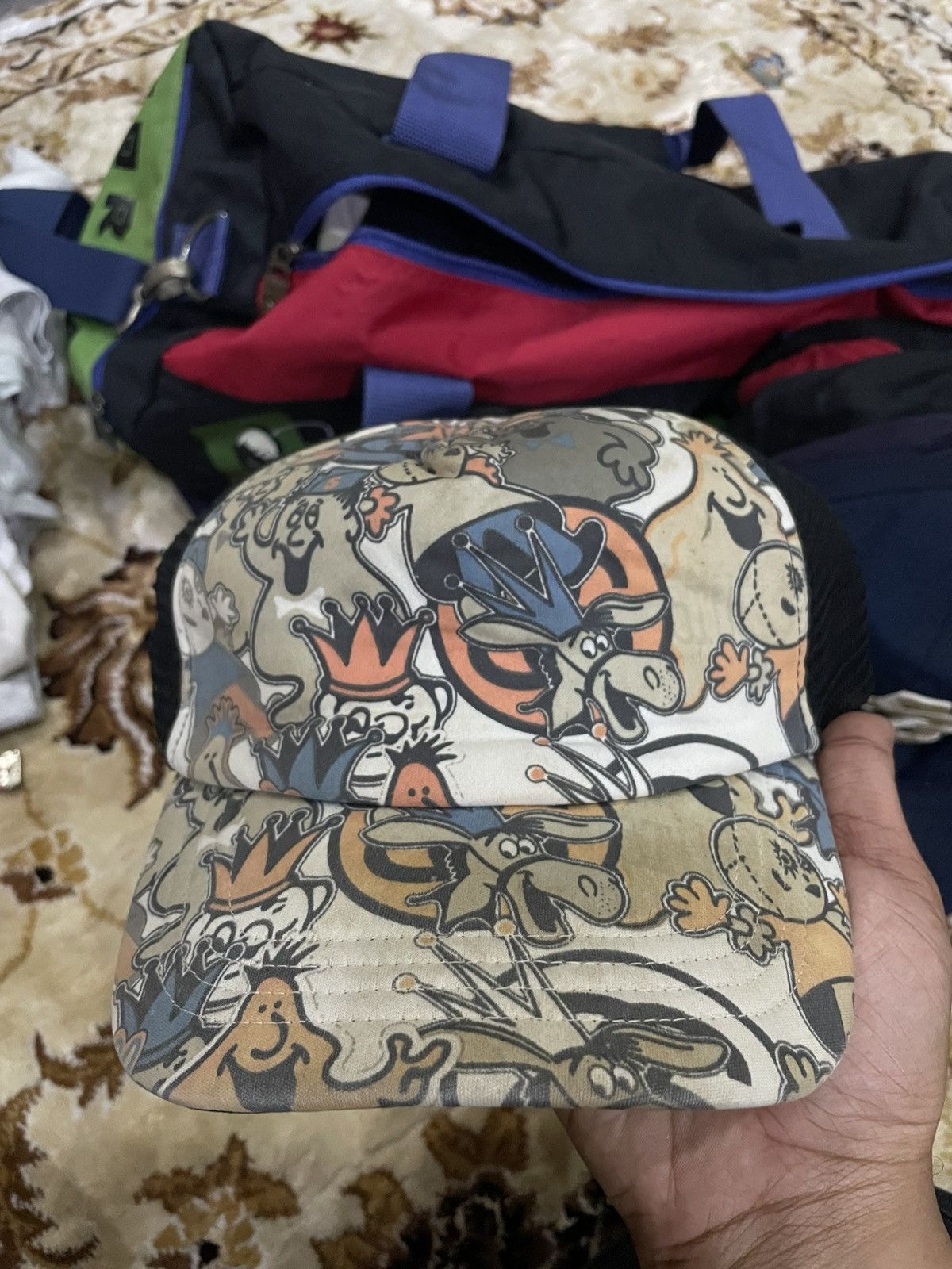 Stussy × Vintage Y2K Stussy Trucker Size ONE SIZE - 1 Thumbnail