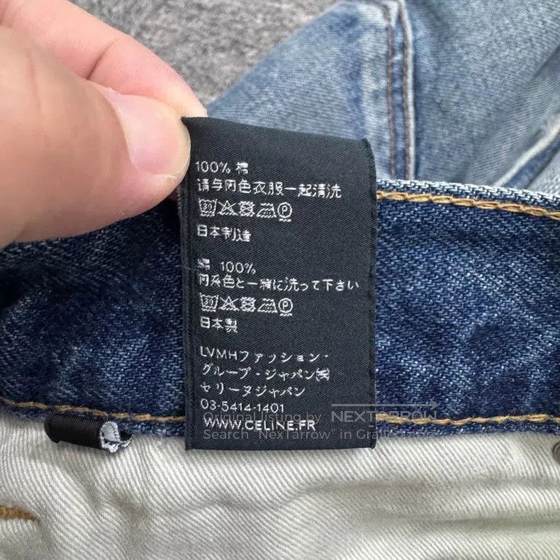 Celine Celine washed distressed jeans. Size US 28 / EU 44 - 5 Thumbnail