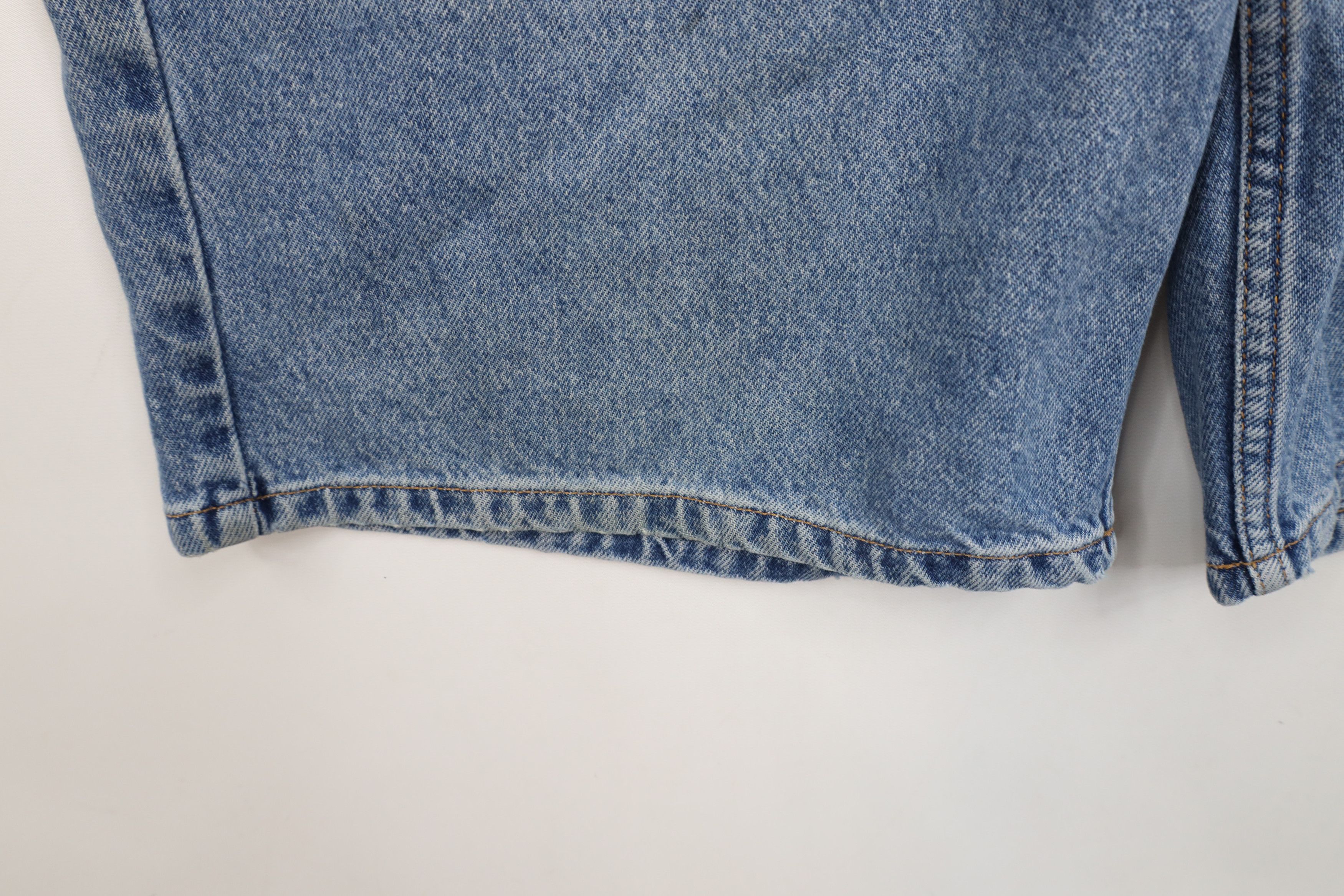 Calvin Klein × Vintage Vintage 90s Calvin Klein Relaxed Fit Denim Jean Shorts Jorts Size US 38 / EU 54 - 9 Thumbnail