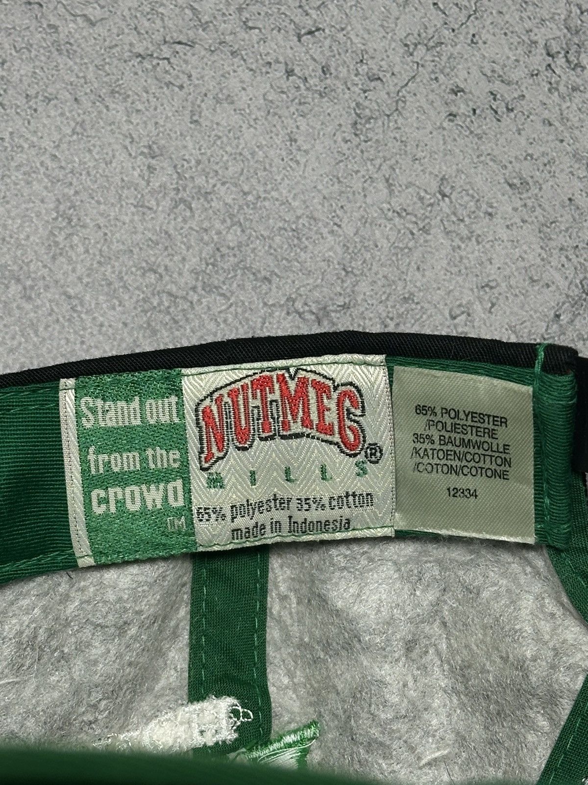 Nutmeg Vintage Borussia Mönchengladbach Nutmeg Soccer Cap Size ONE SIZE - 13 Thumbnail