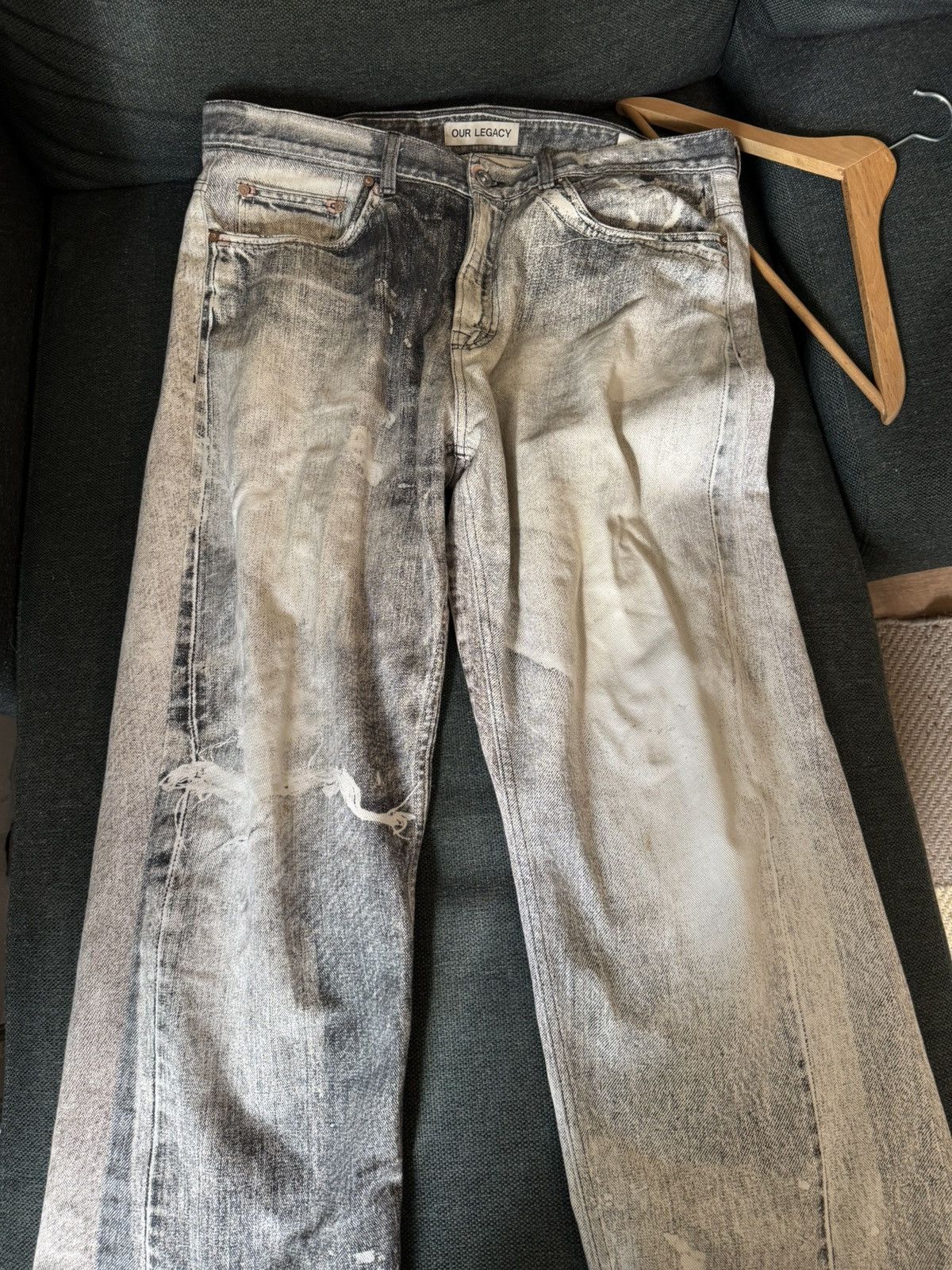 26SS OUR LEGACY THIRD CUT Digital Black Our Legacy（アワーレガシー 