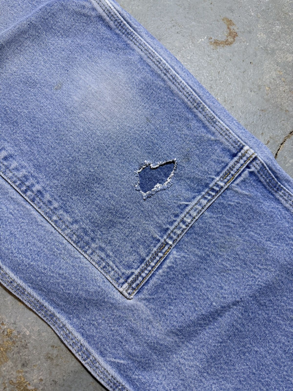 Carhartt Distressed Carhartt Double Knee Pants Size US 36 / EU 52 - 3 Thumbnail