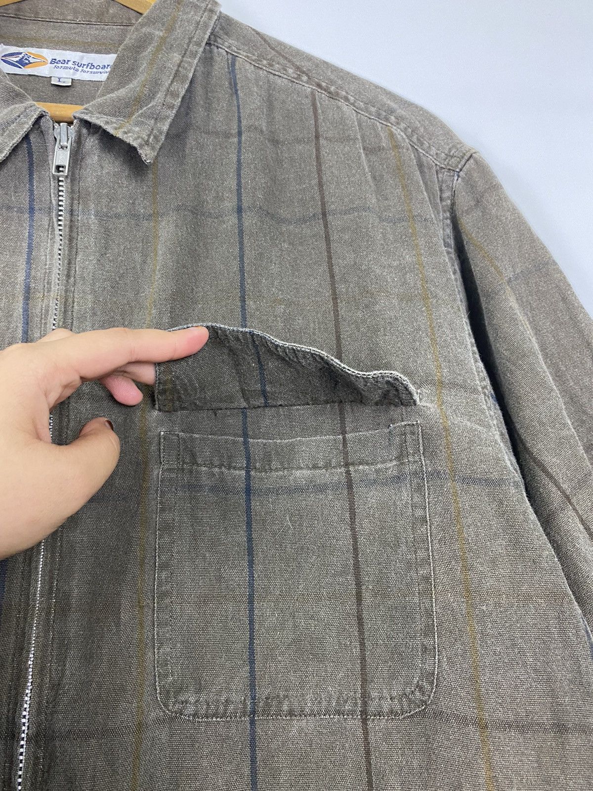 Vintage Bear Surboards Zipper Shirt Size US L / EU 52-54 / 3 - 6 Thumbnail