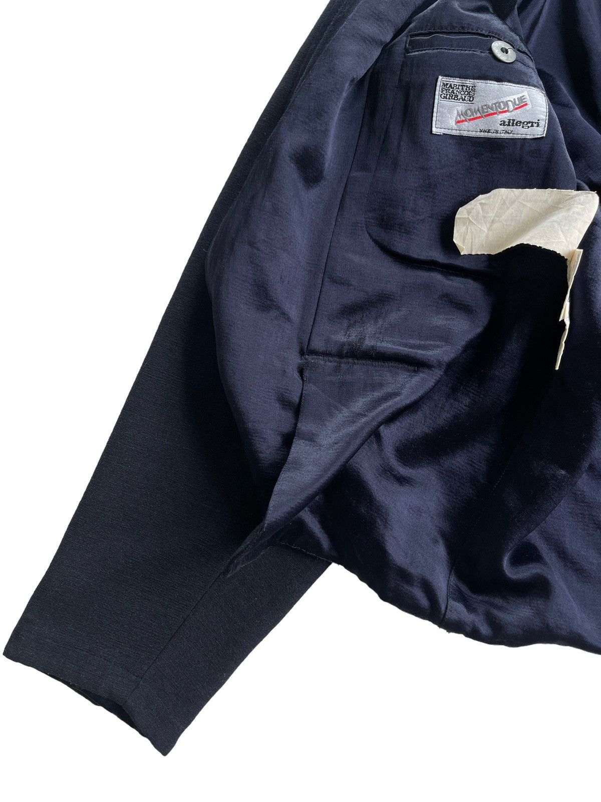 Marithe + Francois Girbaud ARCHIVE 1980s MFG x Momentodue x Allegri Cropped Jacket Size US M / EU 48-50 / 2 - 12 Thumbnail