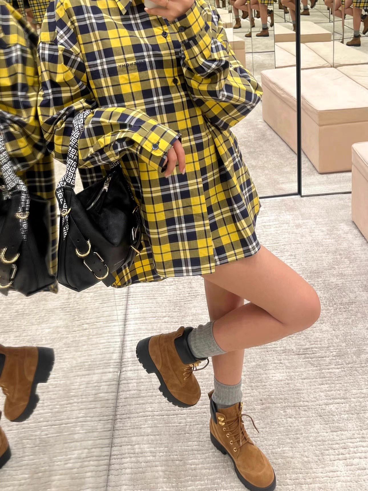 Givenchy GIVENCHY 24 New Style Yellow Work Boots K6 Size US 10 / IT 40 - 8 Thumbnail