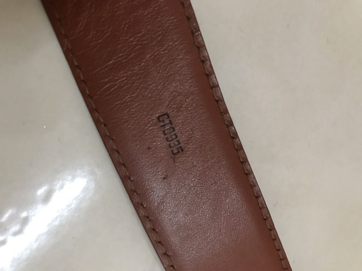 Louis Vuitton Vintage Louis Vuitton Epi Leather Brown Belt Size ONE SIZE - 5 Thumbnail