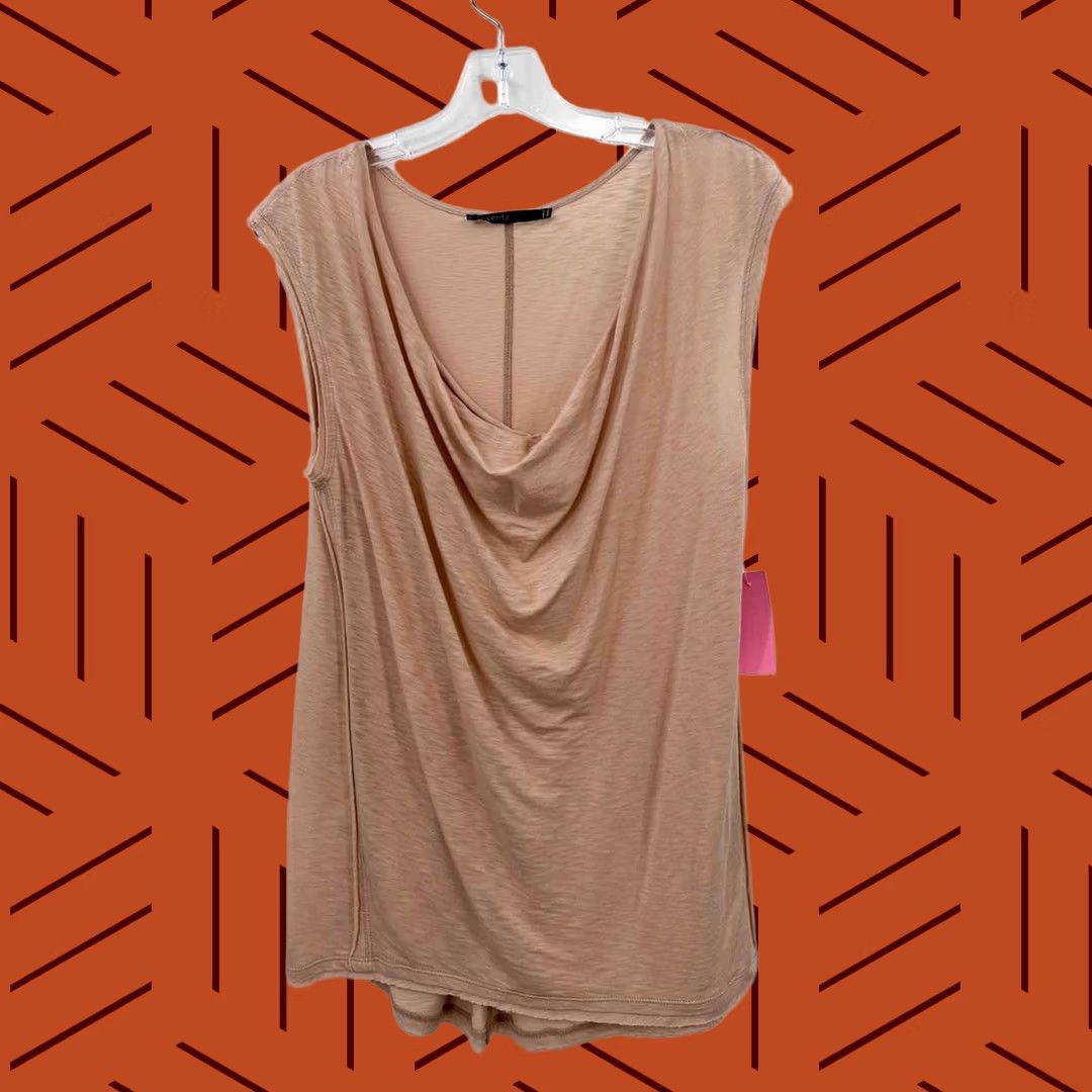 Vintage Twenty Tan Blouse - Pre-Owned Medium Blouse Clothing Tan Twenty Medium Womens Size M / US 6-8 / IT 42-44 - 1 Thumbnail