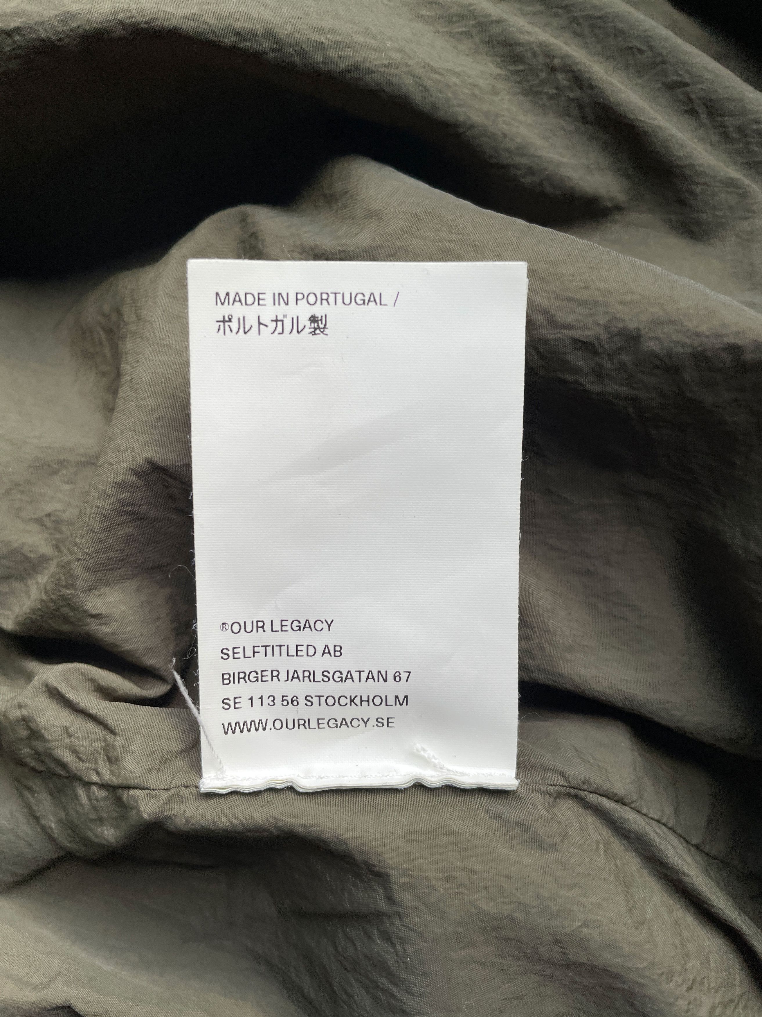 Our Legacy High Twist Solaro Field Parka Size US M / EU 48-50 / 2 - 4 Thumbnail