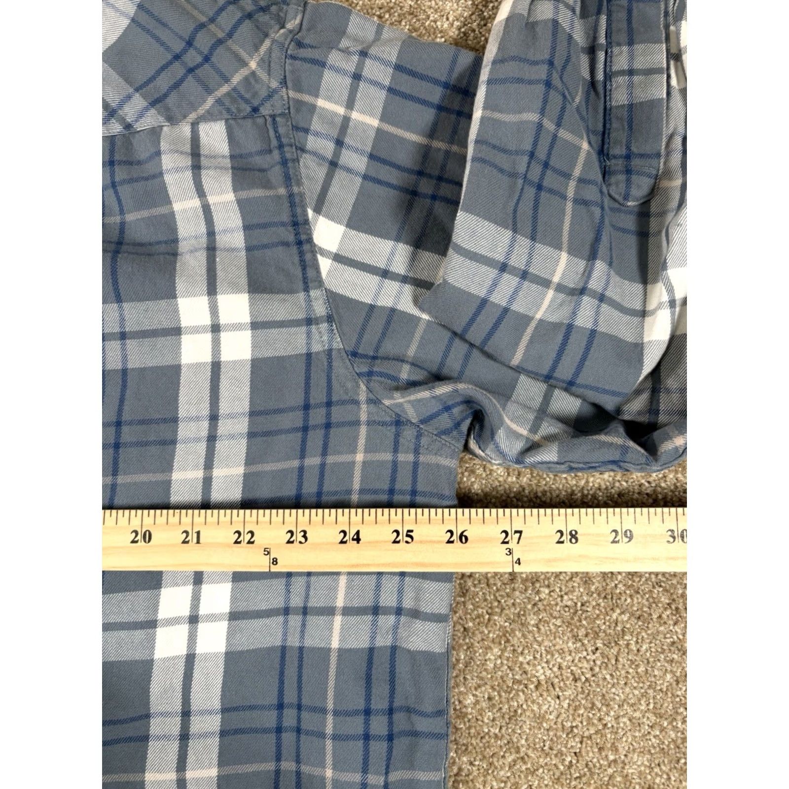 Vintage VINTAGE Cabela's Flannel Shirt Plaid Western Pearl Snap Cotton Men’s XL PW White Size US XL / EU 56 / 4 - 8 Thumbnail