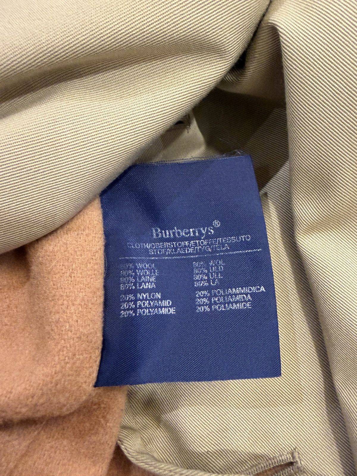 Burberry Burberry London Wool Double Lined Trench Down Coat Size US S / EU 44-46 / 1 - 5 Thumbnail