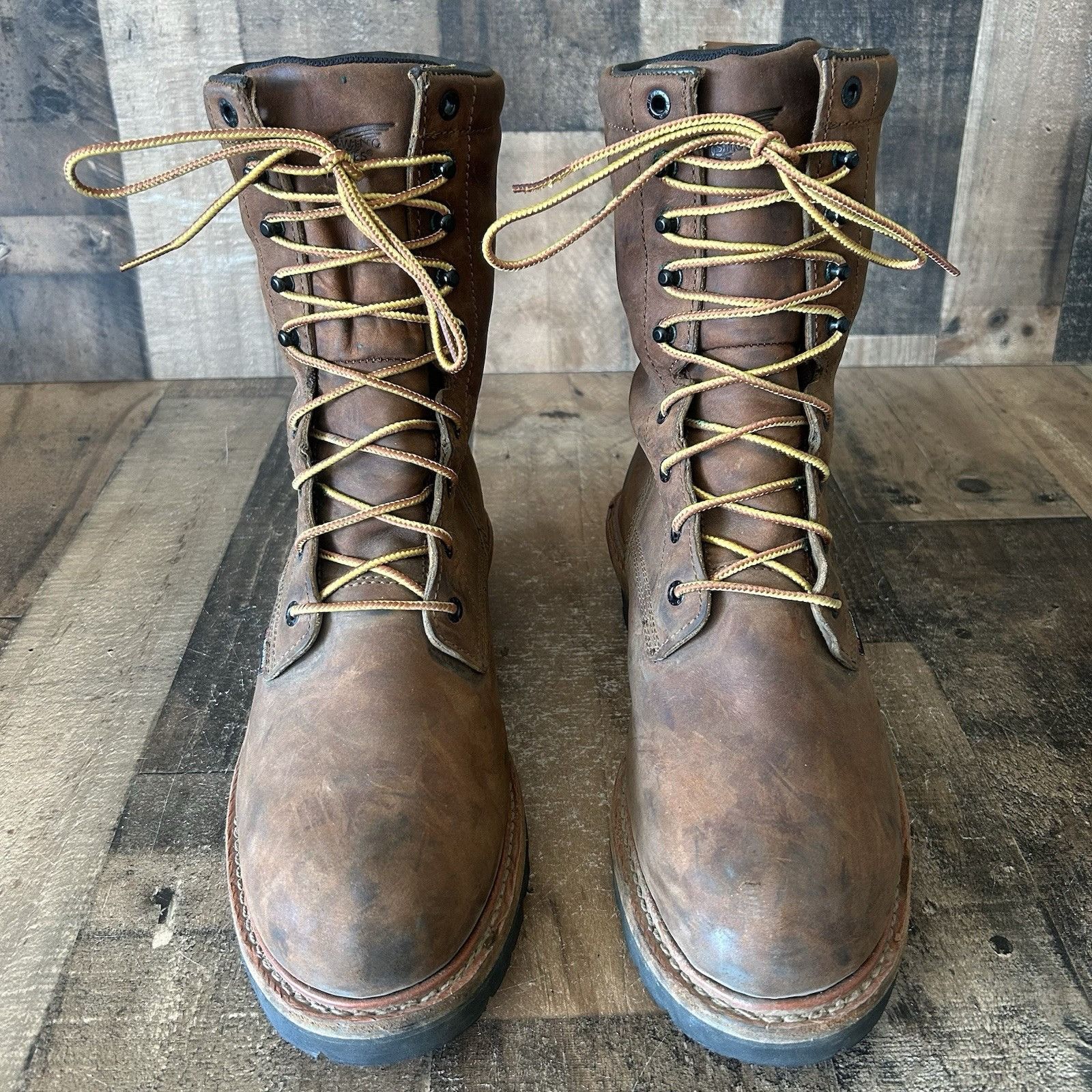 Red Wing Red Wing 4417 Steel Toe Loggermax Work Boots Mens 10.5 D Size US 10.5 / EU 43-44 - 10 Thumbnail