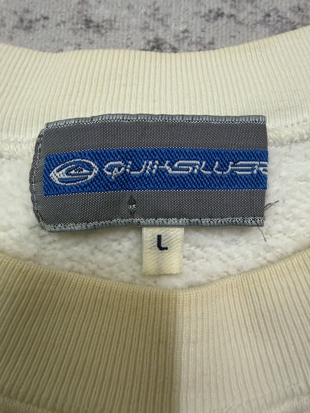 Quiksilver Vintage Quiksilver Spellout Logo Sweatshirt Size US L / EU 52-54 / 3 - 7 Thumbnail