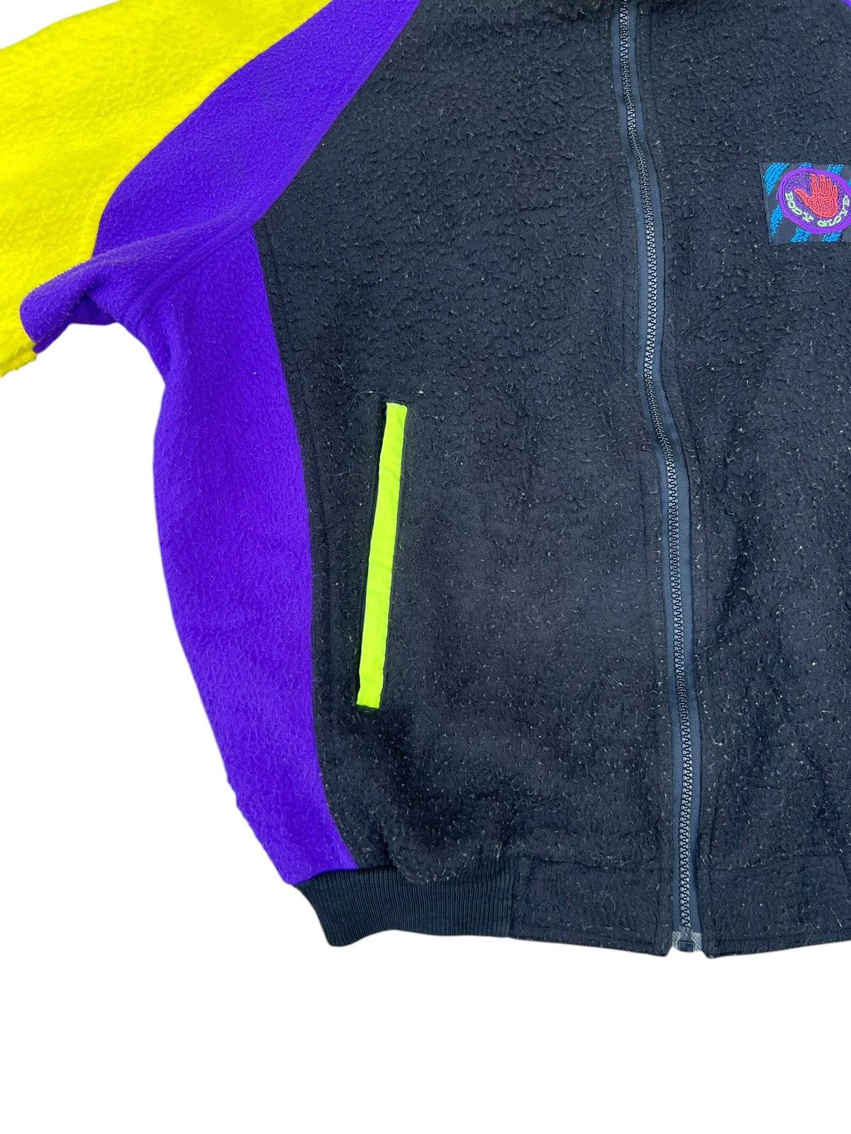 Body Glove × Vintage Vintage 90s Body Glove Colour Block Fleece Sweater Jacket Size US M / EU 48-50 / 2 - 8 Thumbnail