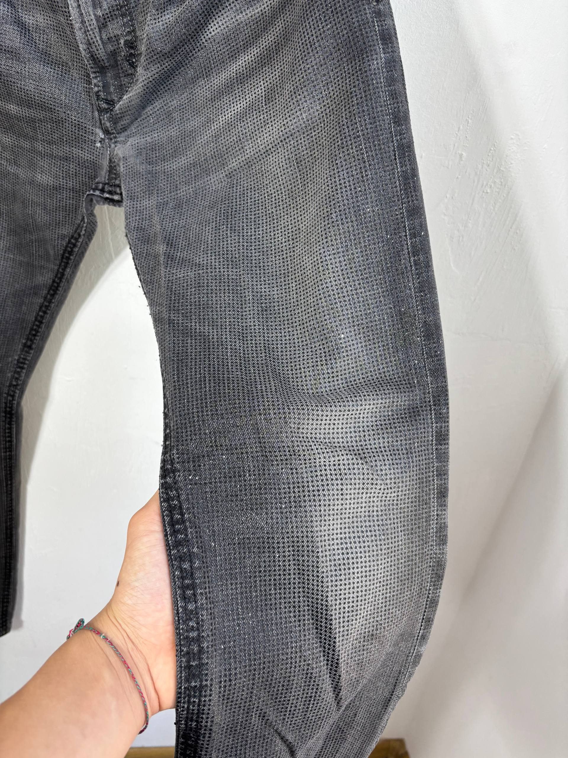 Diesel Diesel Thavar Slim-Skinny Glitter Denim Jeans W32 L32 Mens Size US 32 / EU 48 - 10 Thumbnail
