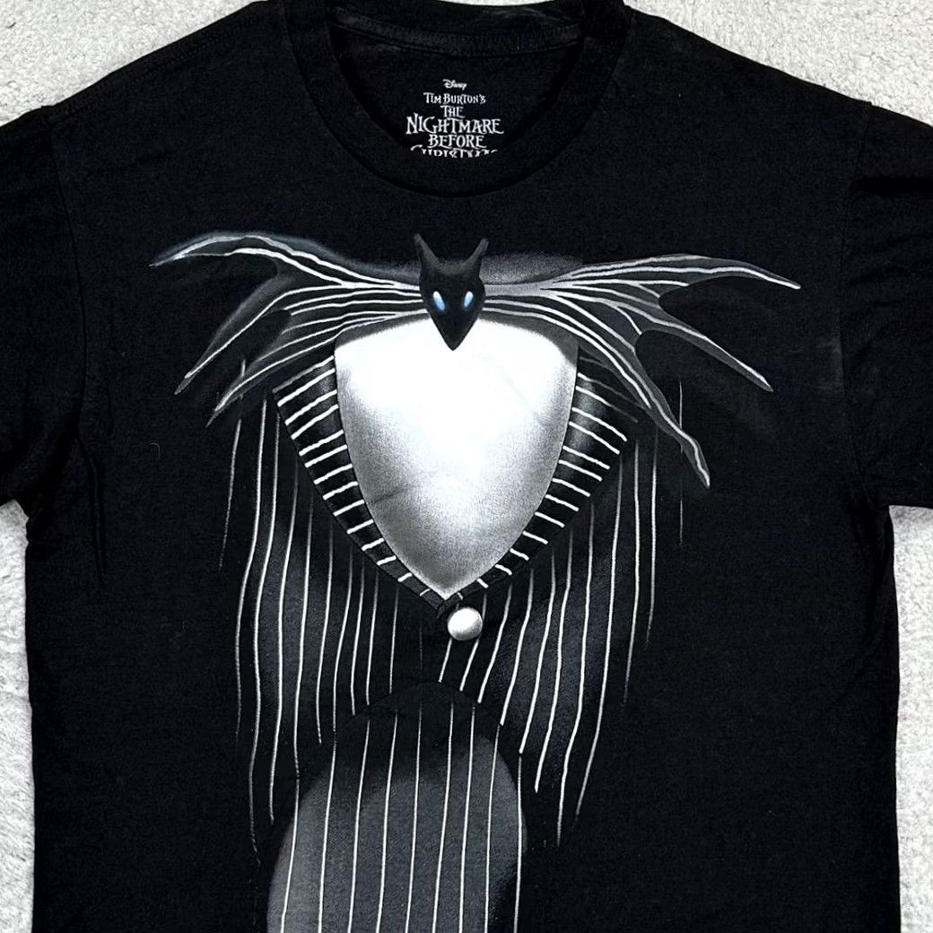 Disney Disney Shirt Mens Medium Black Jack Skeleton The Nightmare Before Christmas Tee Size US M / EU 48-50 / 2 - 2 Thumbnail
